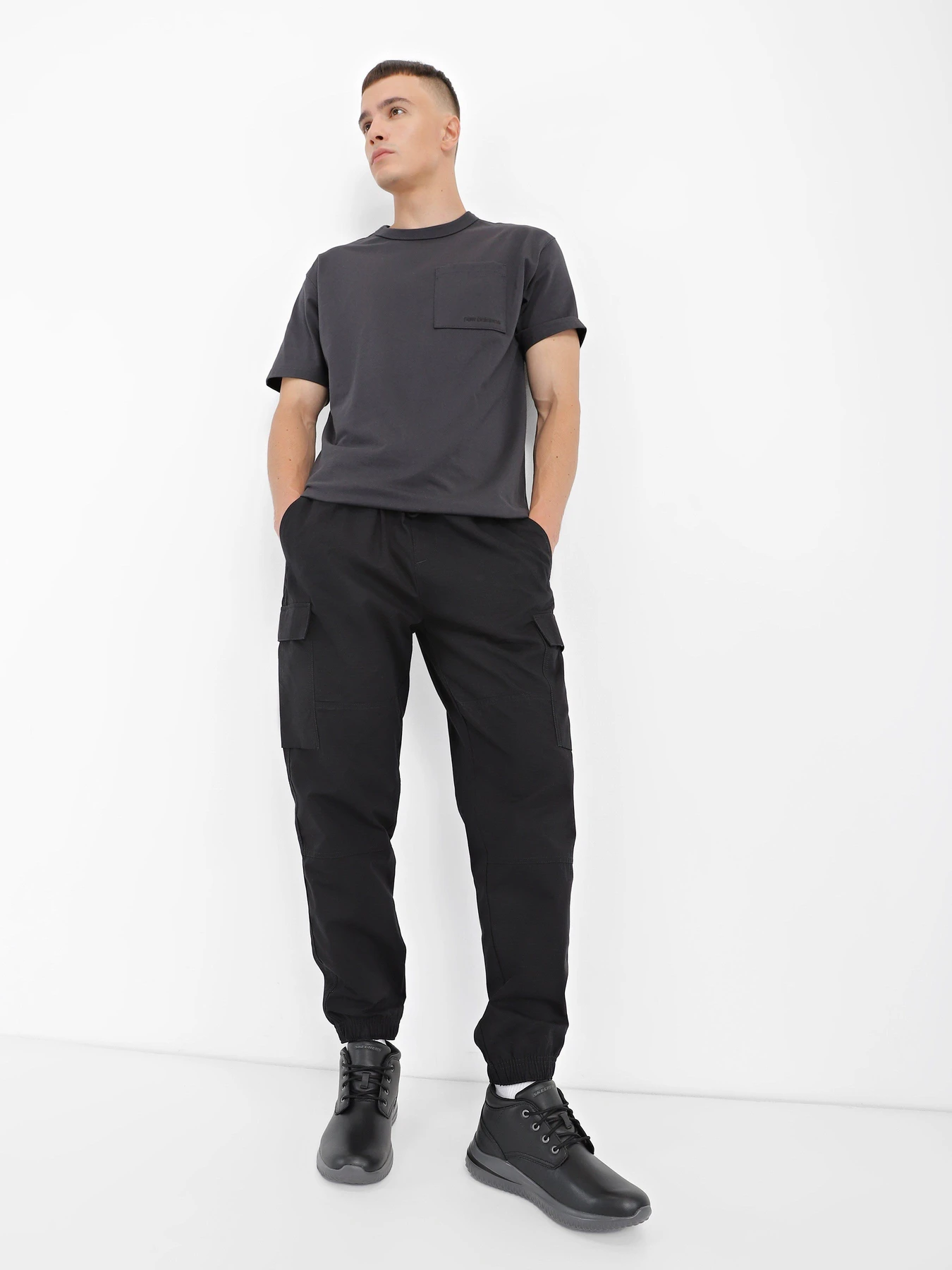 Ботинки и сапоги Skechers Delson 3.0 модель 210662 BLK Ботинки и сапоги Skechers Delson 3.0 модель 210662 BLK Фото