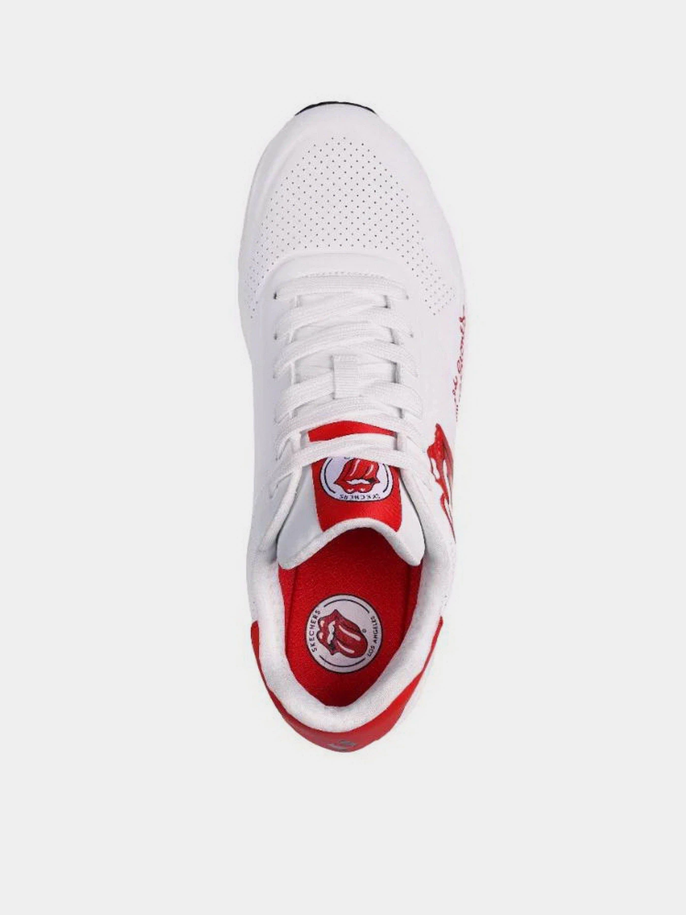 Кроссовки Skechers Rolling Stones: Uno - Rolling Stones Single модель 183102 WRD Кроссовки Skechers Rolling Stones: Uno - Rolling Stones Single модель 183102 WRD Фото