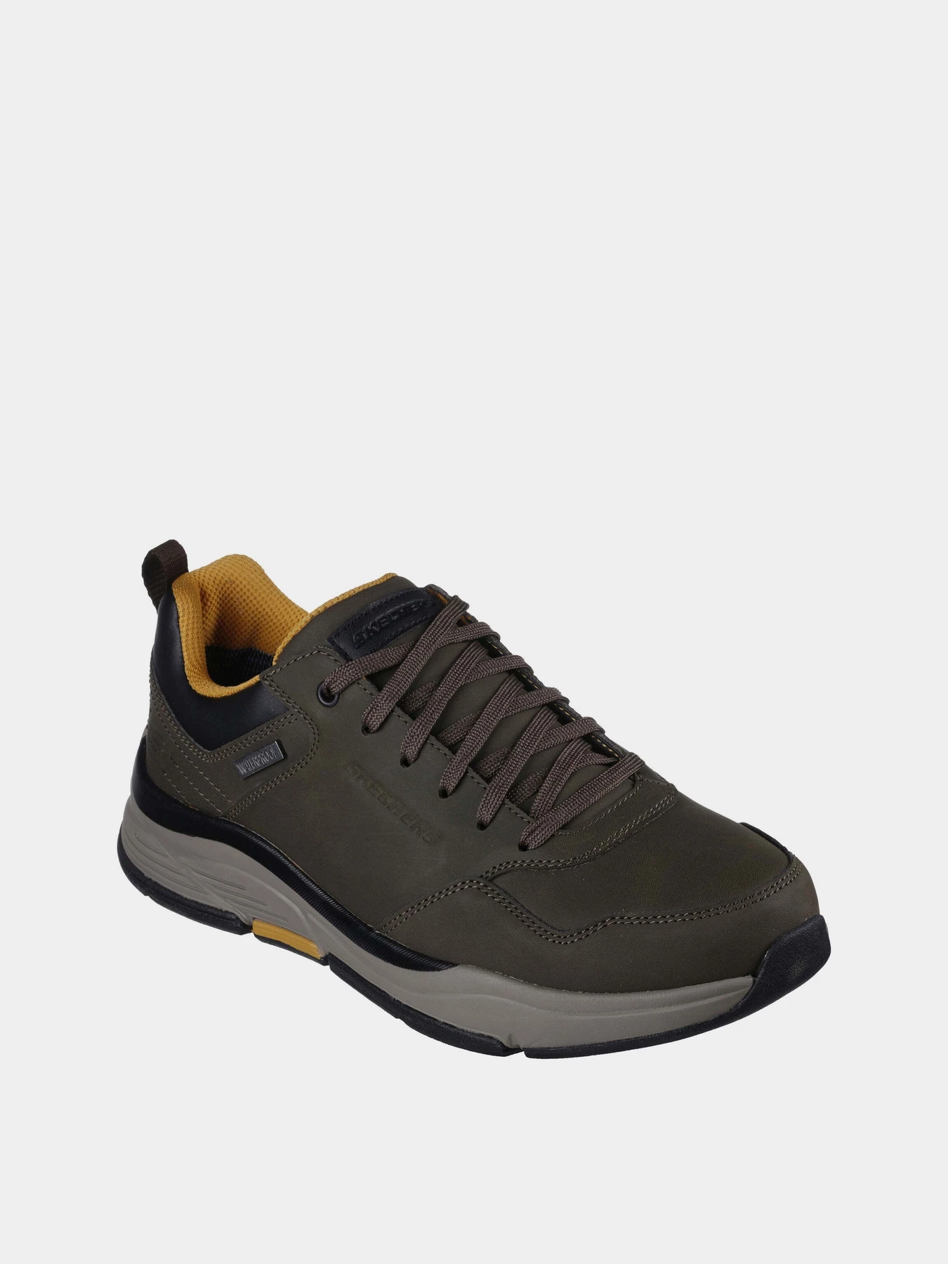 Кроссовки Skechers Relaxed Fit: Benago - Hombre модель 210021 OLV Кроссовки Skechers Relaxed Fit: Benago - Hombre модель 210021 OLV Фото