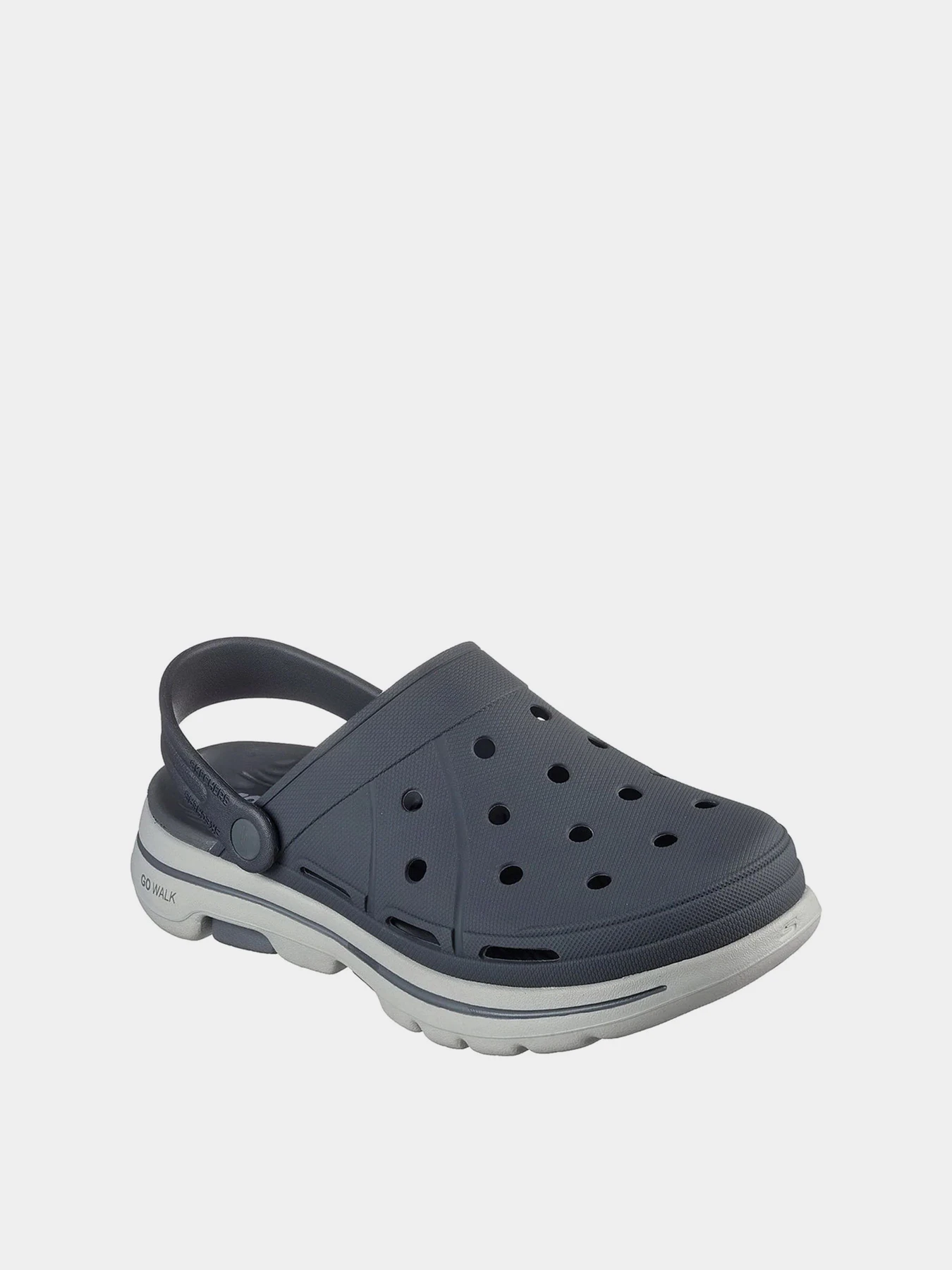 Шлёпанцы Skechers Go Walk 5 - Key Choice модель 243032 CHAR Шлёпанцы Skechers Go Walk 5 - Key Choice модель 243032 CHAR Фото