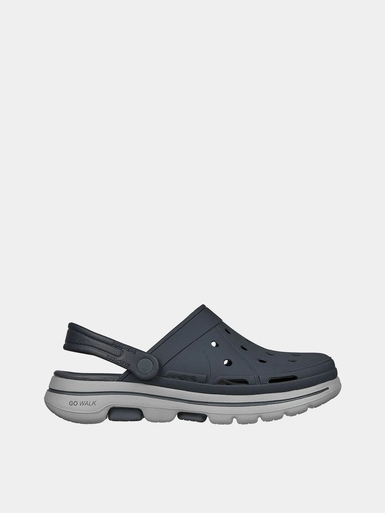 Шлёпанцы Skechers Go Walk 5 - Key Choice модель 243032 CHAR Шлёпанцы Skechers Go Walk 5 - Key Choice модель 243032 CHAR Фото