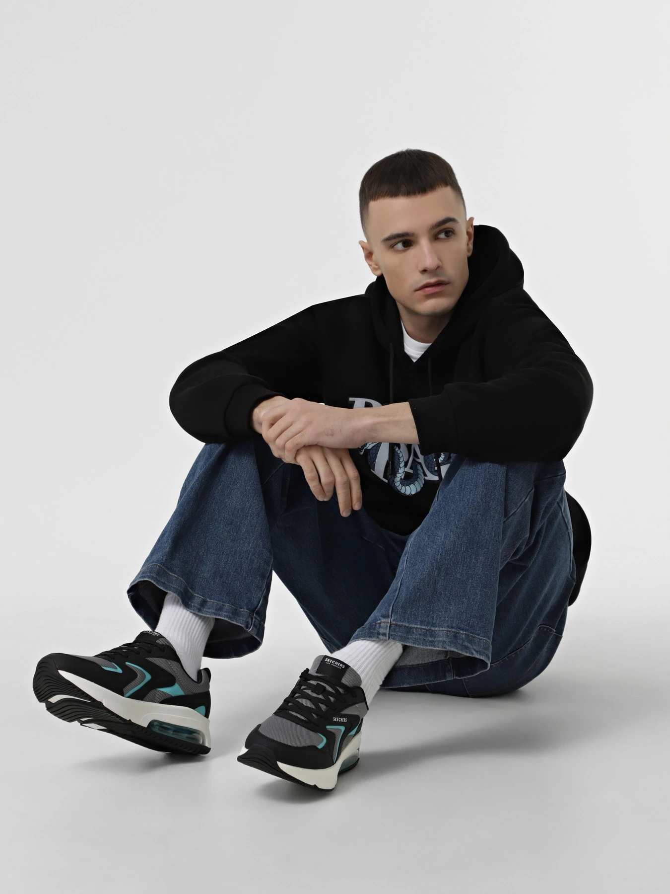 Кроссовки Skechers Uno Evolve - Absolute Air модель 183040 BKAQ Фото