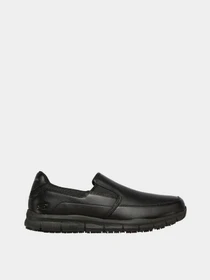 Сліпони та мокасини Skechers Work Relaxed Fit: Nampa - Groton SR модель 77157EC BLK Фото