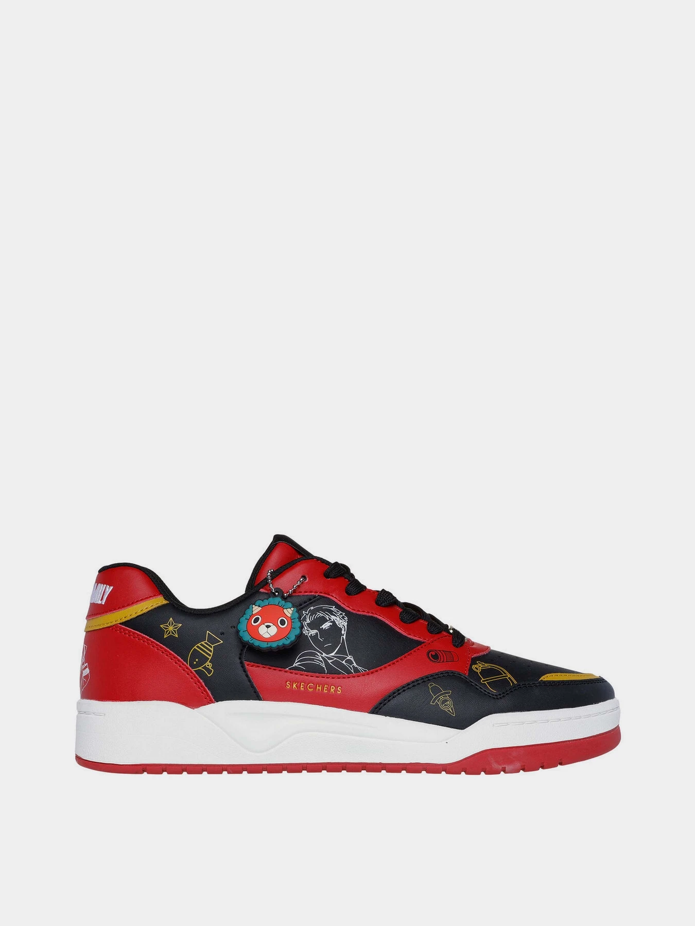 Кеды Skechers KOOPA модель 183901 BKRD Кеды Skechers KOOPA модель 183901 BKRD Фото
