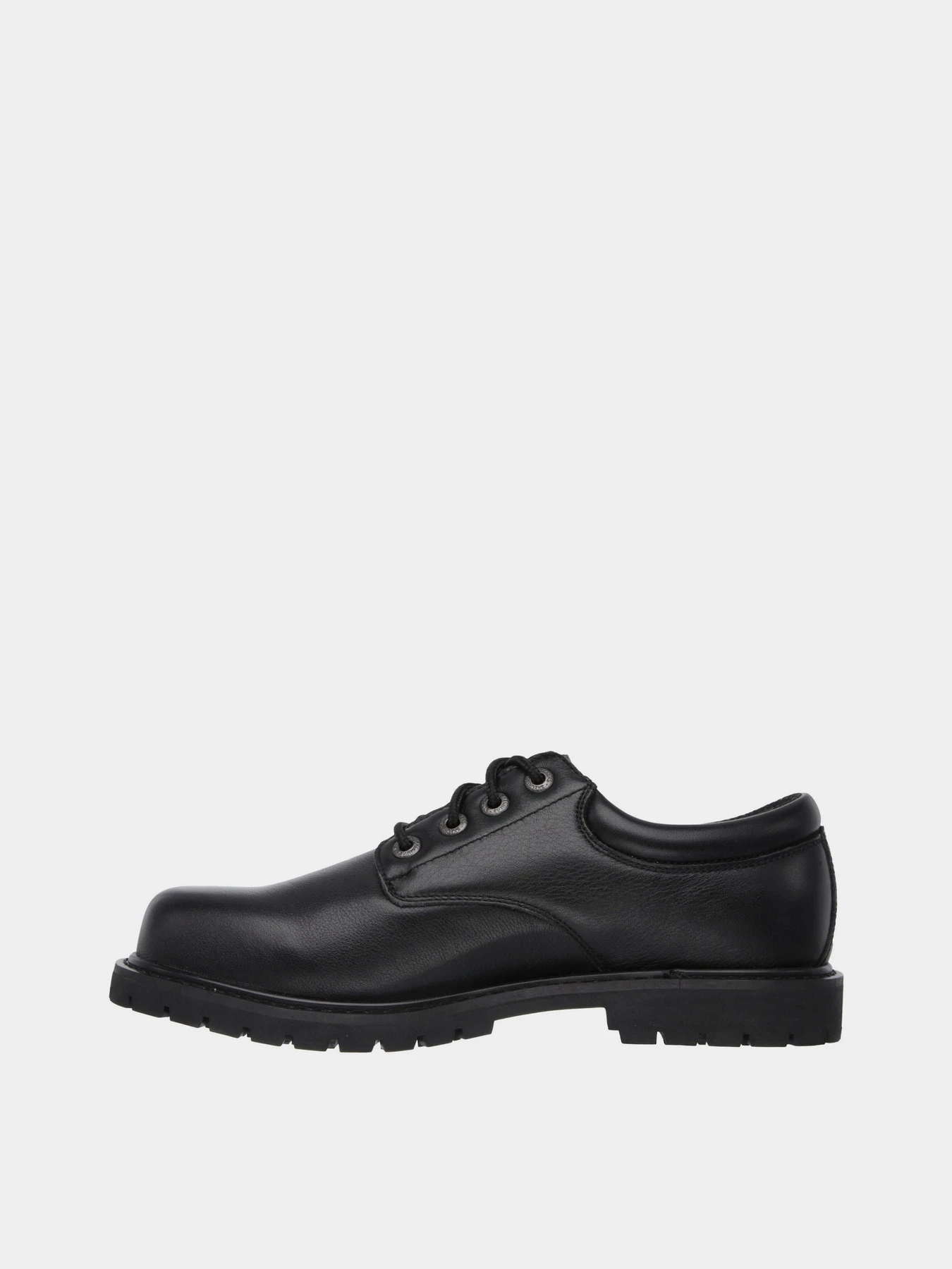 Туфли и лоферы Skechers Work Relaxed Fit: Cottonwood - Elks SR модель 77041EC BLK Туфли и лоферы Skechers Work Relaxed Fit: Cottonwood - Elks SR модель 77041EC BLK Фото