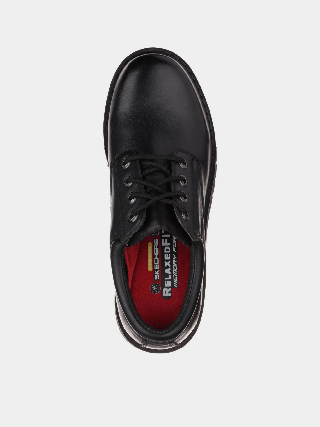 Туфли и лоферы Skechers Work Relaxed Fit: Cottonwood - Elks SR модель 77041EC BLK Туфли и лоферы Skechers Work Relaxed Fit: Cottonwood - Elks SR модель 77041EC BLK Фото