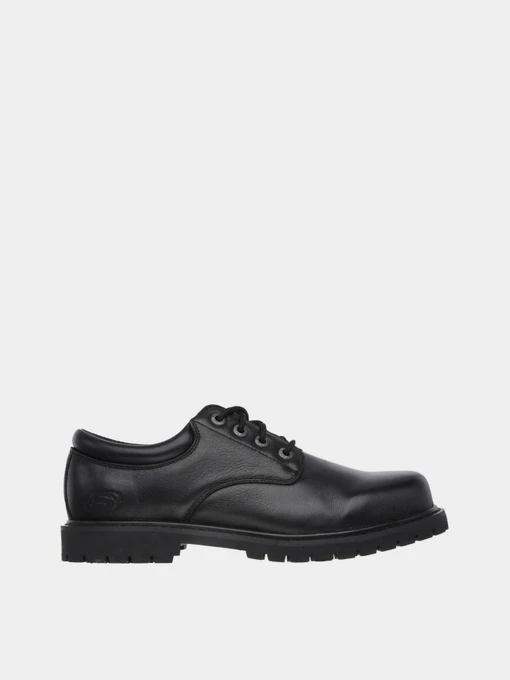 Туфли и лоферы Skechers Work Relaxed Fit: Cottonwood - Elks SR модель 77041EC BLK Фото