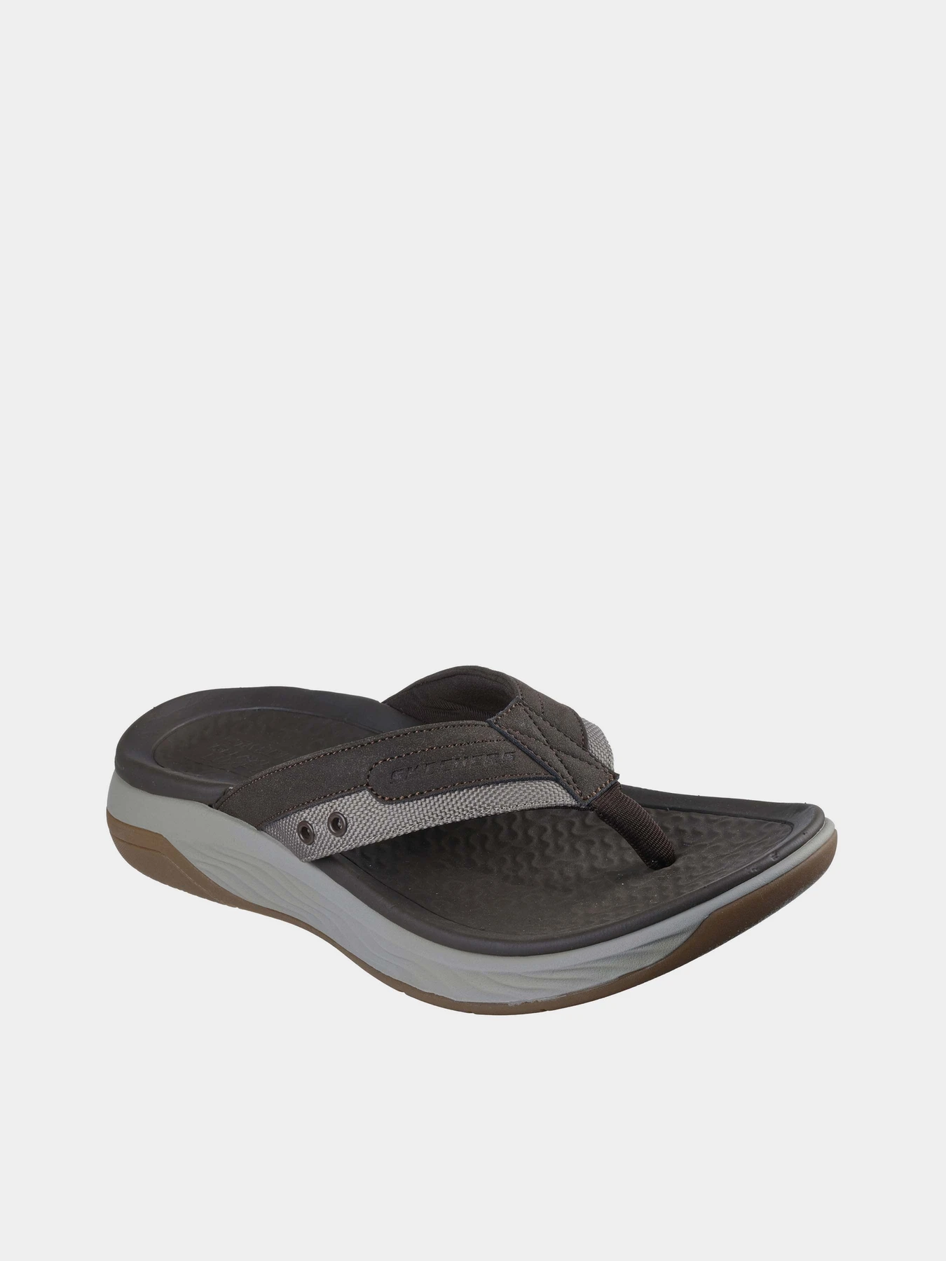 Шлёпанцы Skechers SILVA модель 205362 BRN Фото