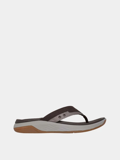 Шльопанці Skechers SILVA модель 205362 BRN Фото