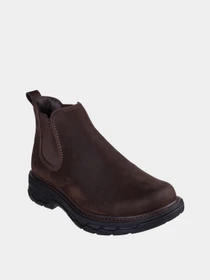 Ботинки и сапоги Skechers LOCKETT модель 205332 DKBR Фото