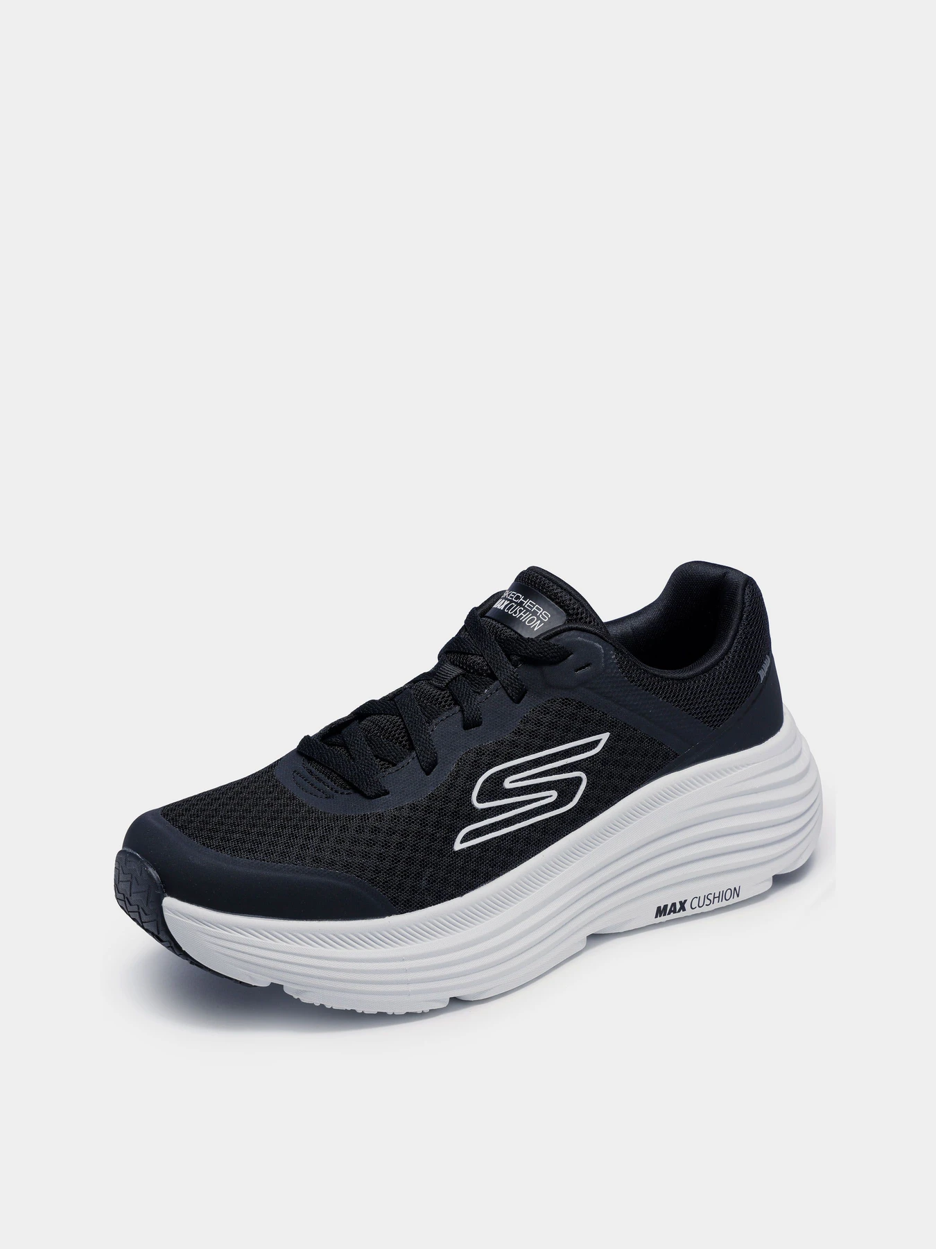 Кроссовки Skechers MAX CUSHIONING ENDEAVOUR модель 220613 BKW Кроссовки Skechers MAX CUSHIONING ENDEAVOUR модель 220613 BKW Фото