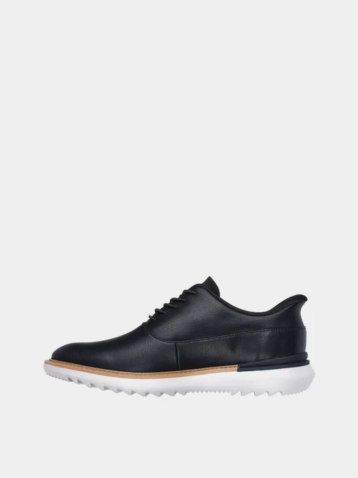 Шкіряні Чоловічі Туфлі Skechers MAKO фото 2