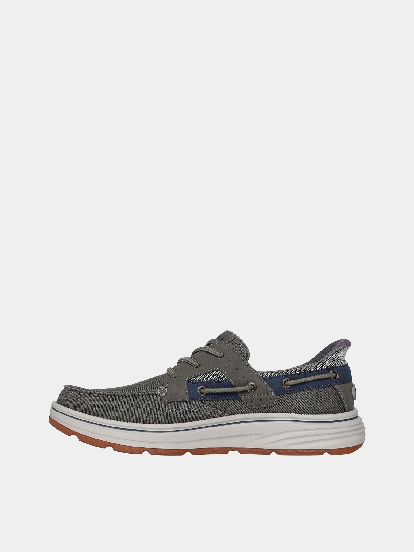 Сліпони та мокасини Skechers TROUTT модель 205599 GRY Фото