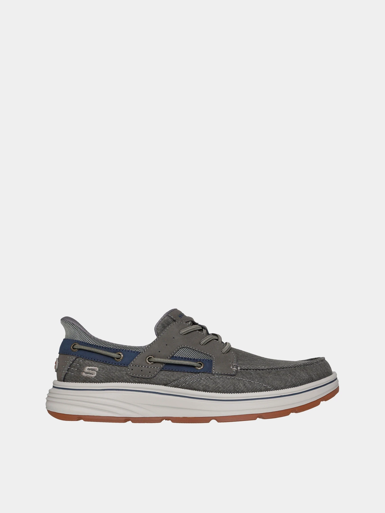Сліпони та мокасини Skechers TROUTT модель 205599 GRY Фото