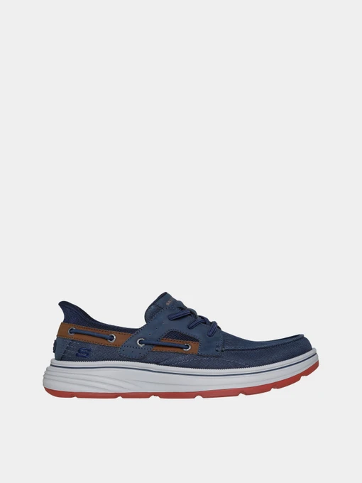 Сліпони та мокасини Skechers TROUTT модель 205599 NVY Фото
