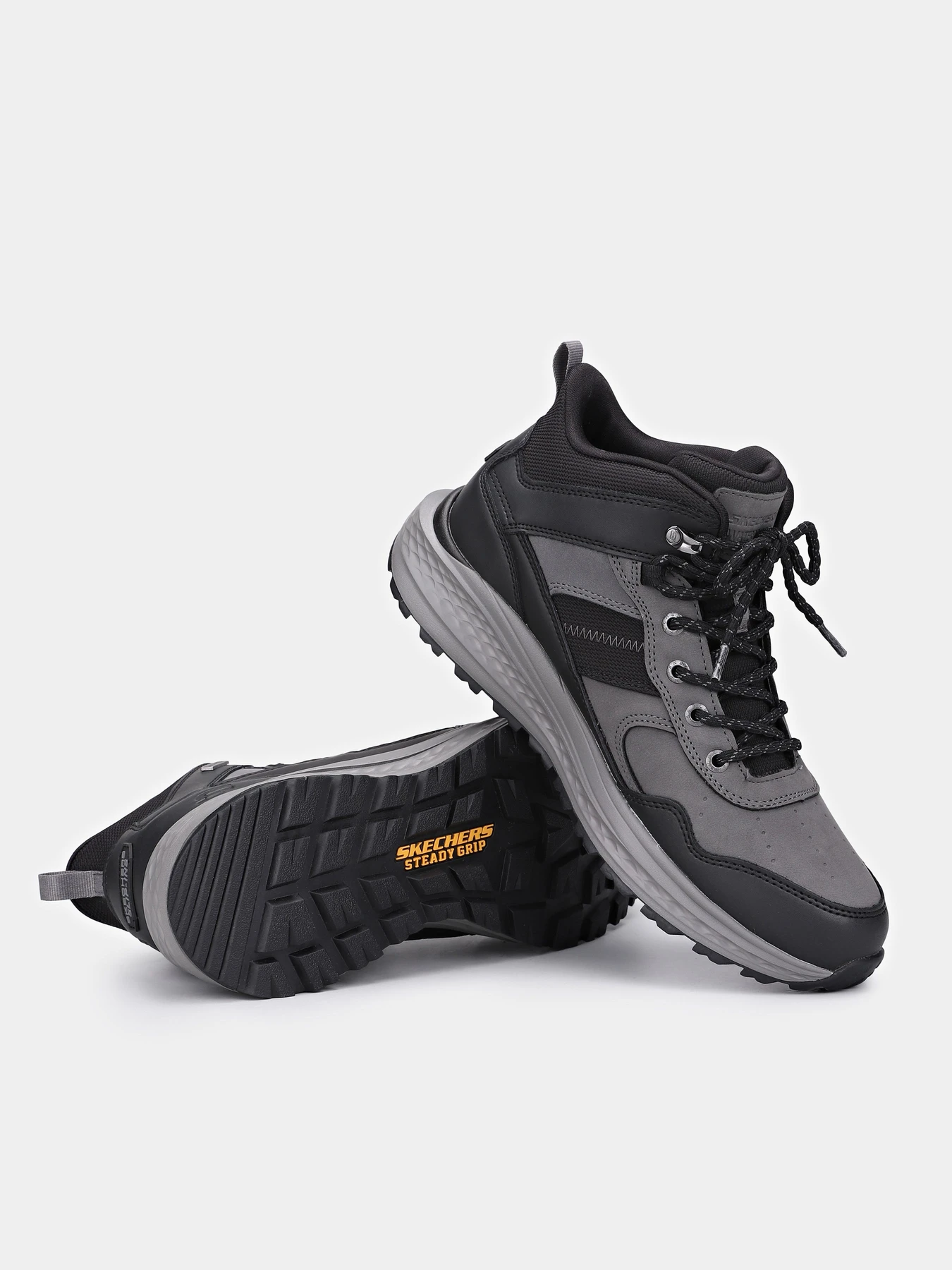 Ботинки и сапоги Skechers SLADE ULTRA модель 211182 BKGY Ботинки и сапоги Skechers SLADE ULTRA модель 211182 BKGY Фото