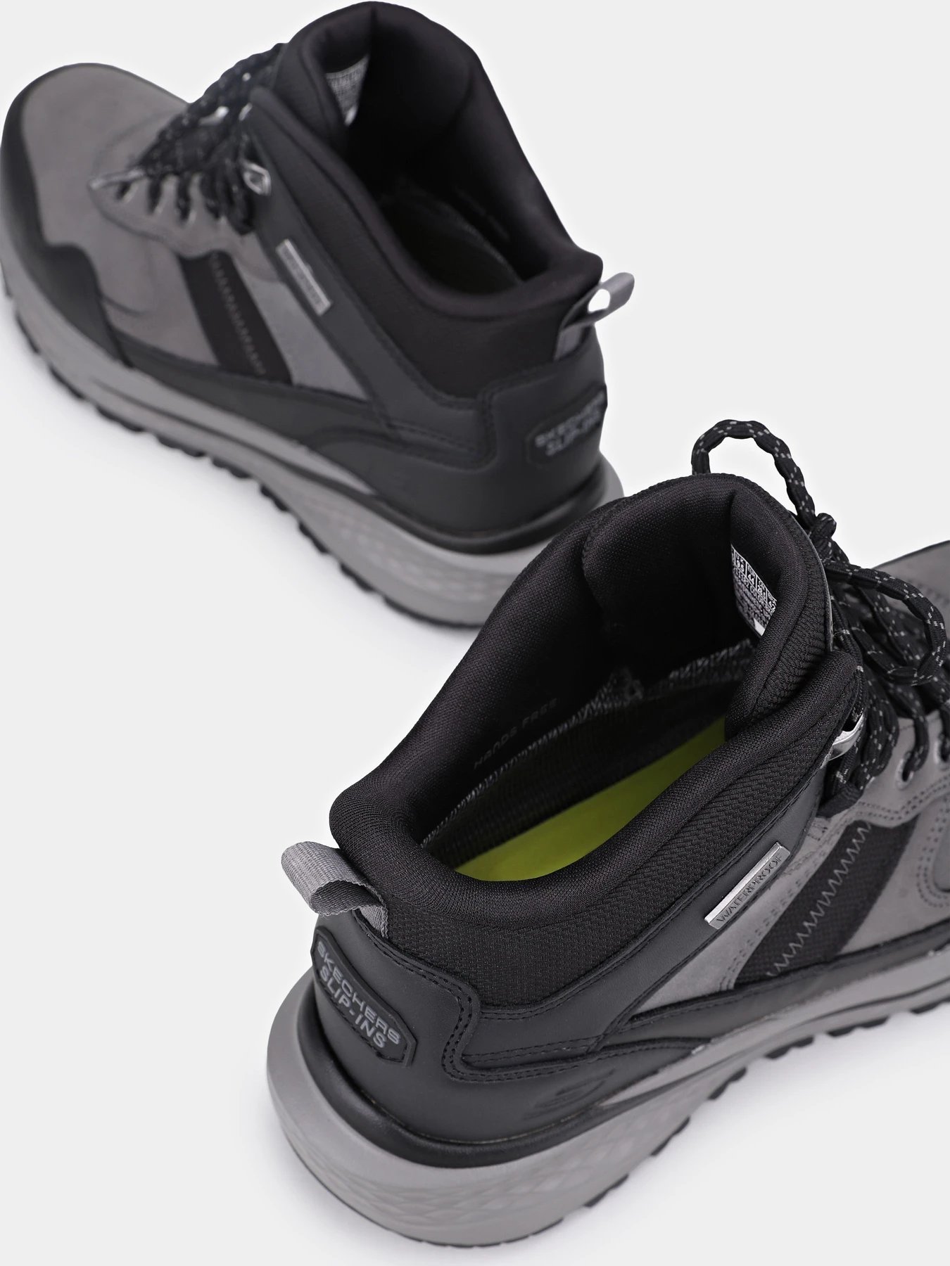 Ботинки и сапоги Skechers SLADE ULTRA модель 211182 BKGY Ботинки и сапоги Skechers SLADE ULTRA модель 211182 BKGY Фото
