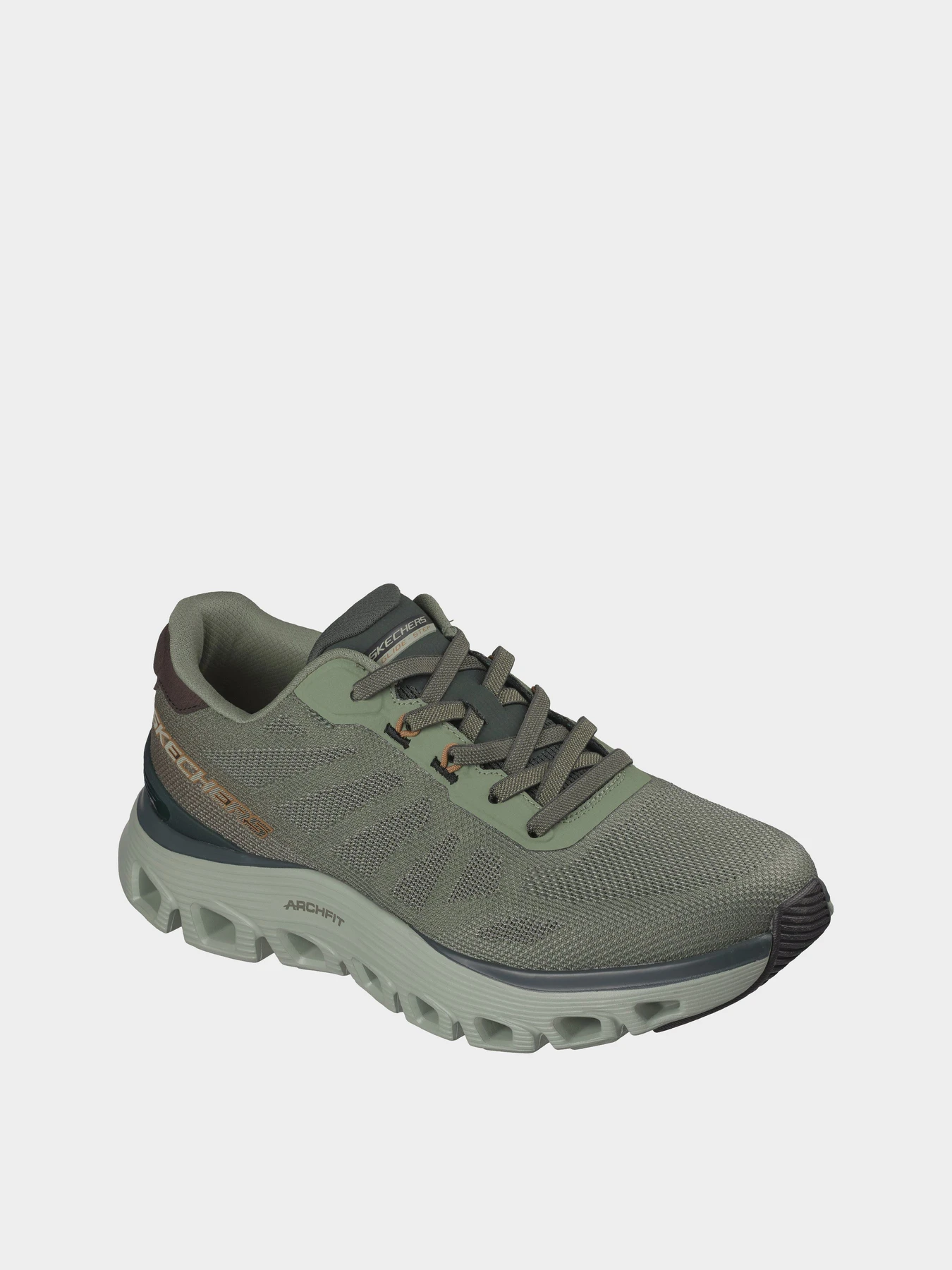 Кроссовки Skechers ARCH FIT GLIDE-STEP WAVE модель 233488 OLV Кроссовки Skechers ARCH FIT GLIDE-STEP WAVE модель 233488 OLV Фото