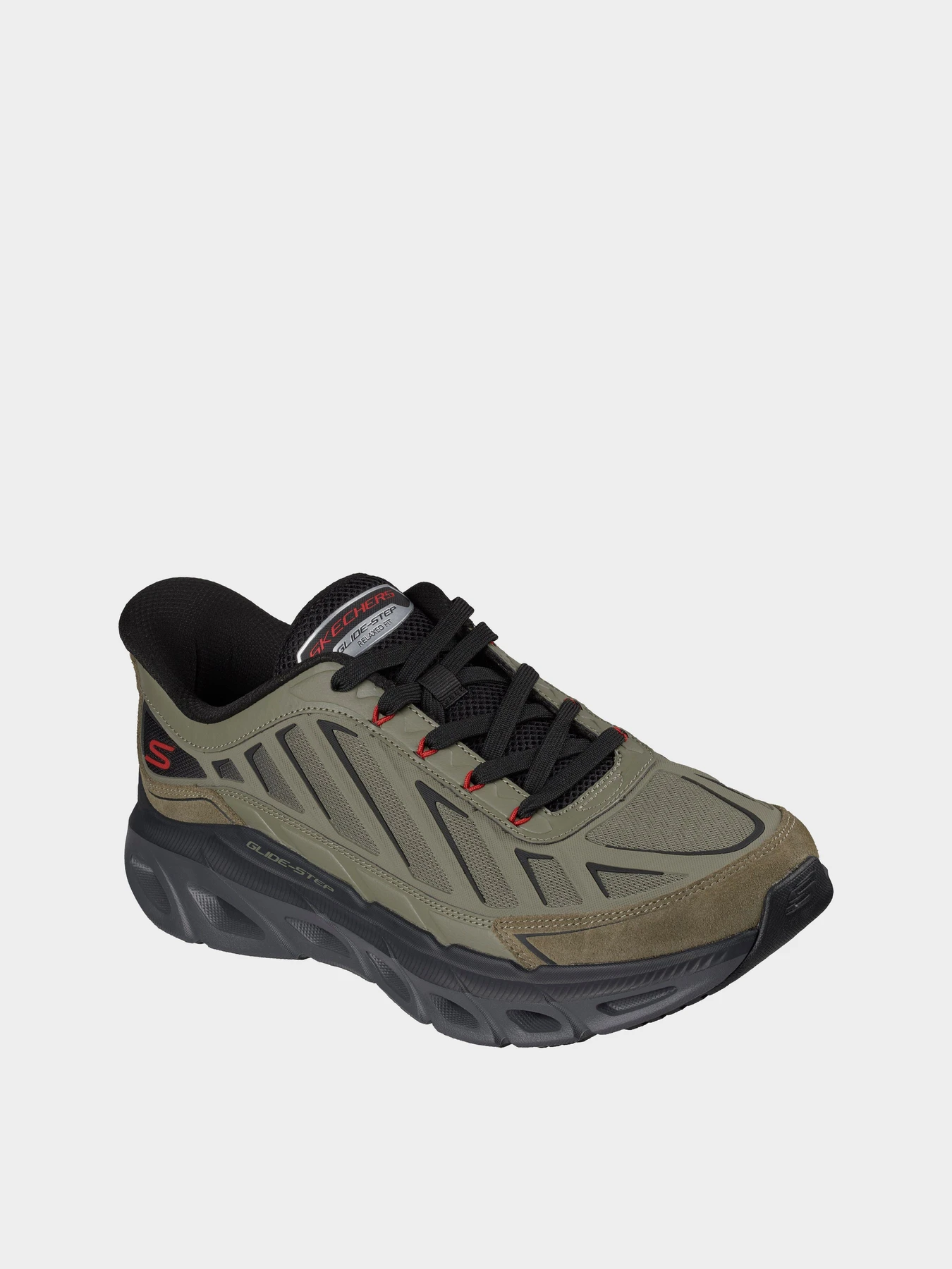 Кросівки Skechers RELAXED-FIT GLIDE-STEP модель 233421 OLBK Фото