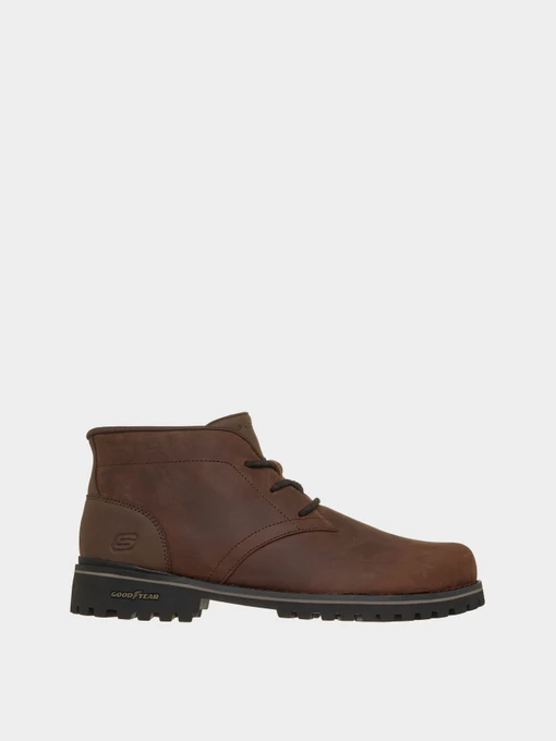 Ботинки и сапоги Skechers QUINTERO модель 205903 DKBR Фото