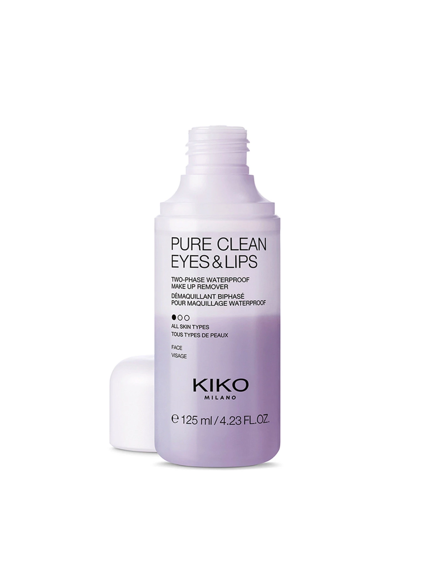 Двухфазный ремувер для макияжа Pure Clean Eyes & Lips Two-Phase Waterproof Make Up Remover KIKO MILANO модель KS0200503700044 Фото