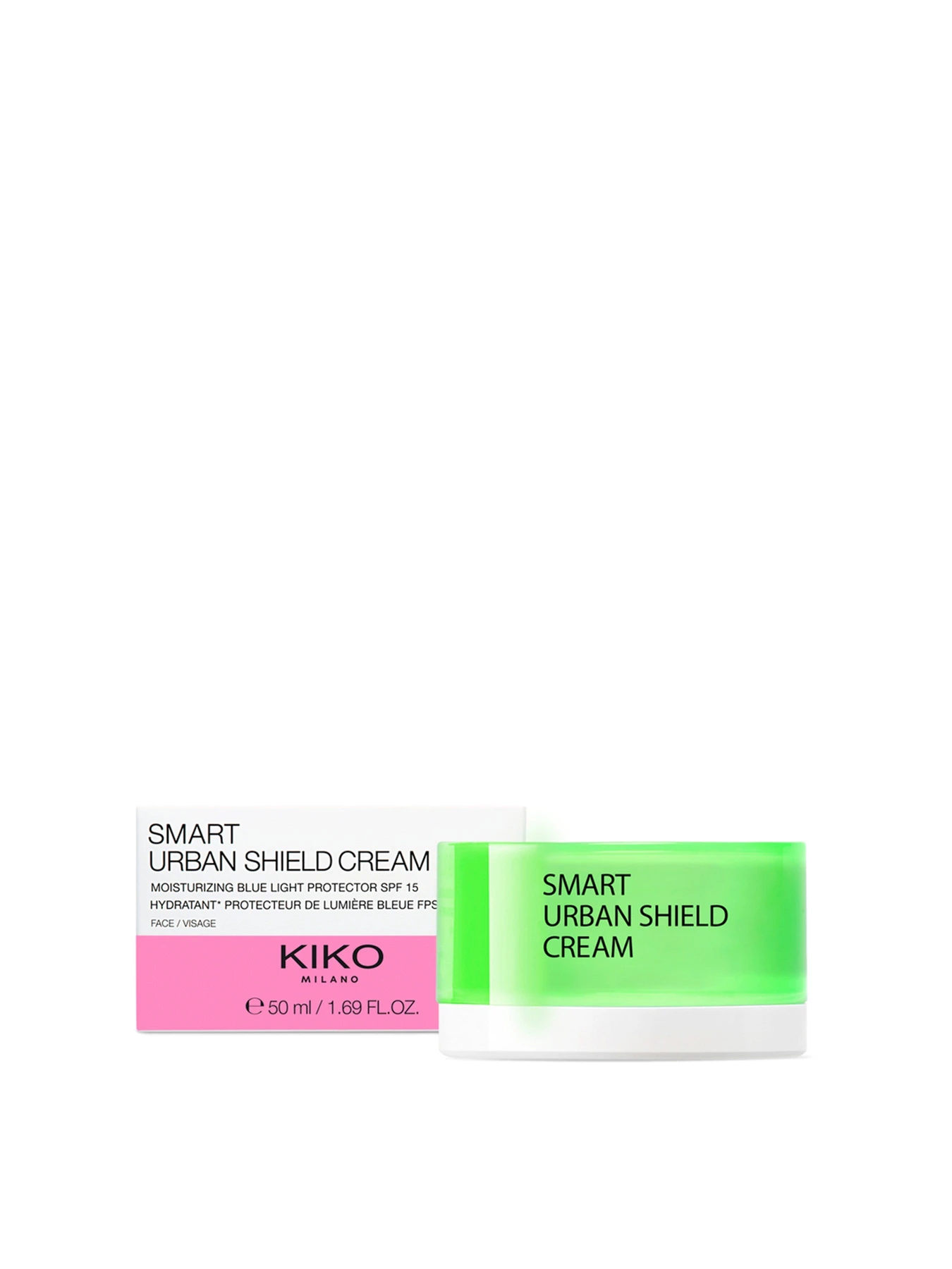 Крем для лица SPF 15 Smart Urban Shield Cream Moisturizing Blue Light Protector KIKO MILANO модель KS180301045001A Фото