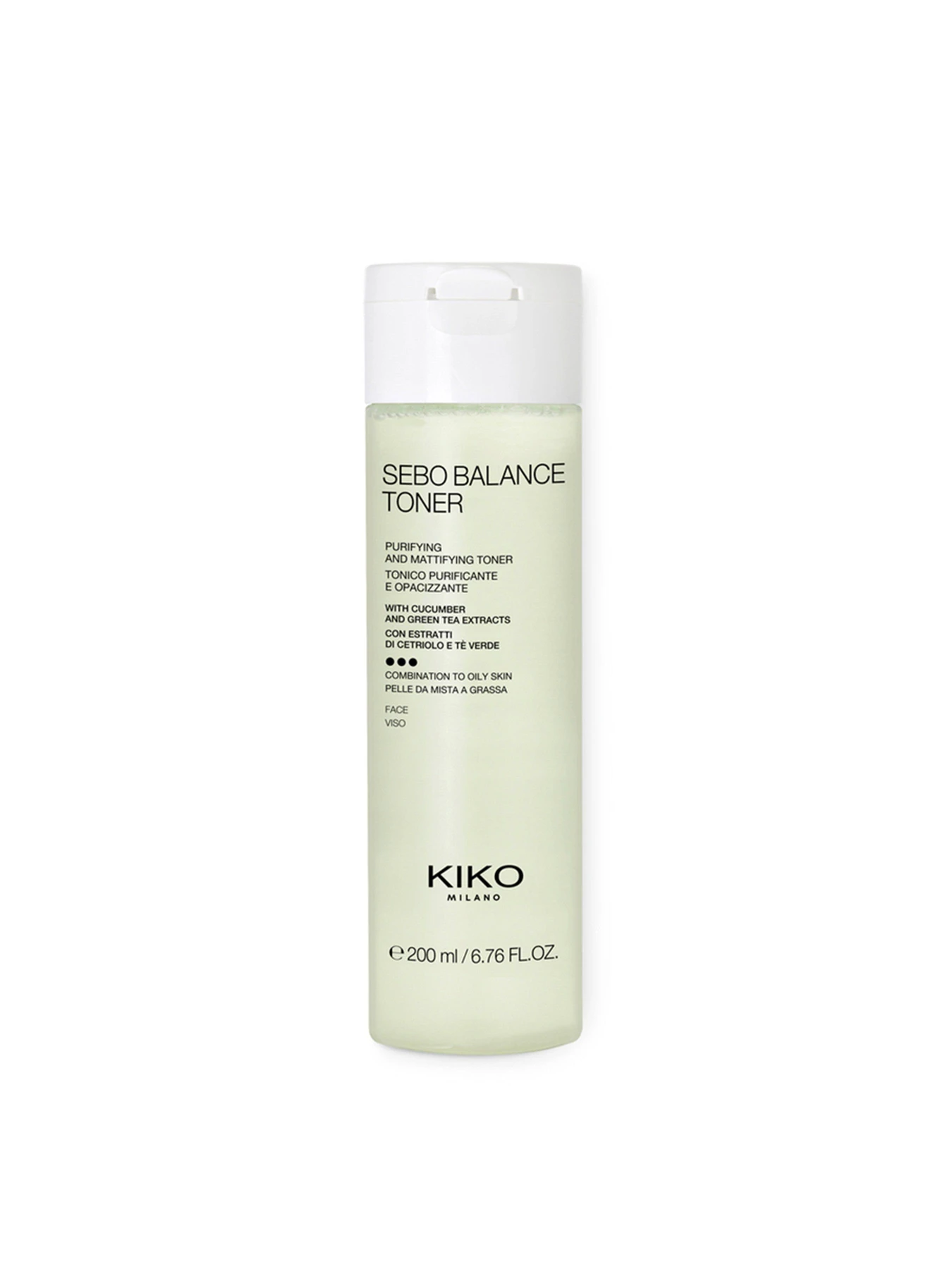 Матирующий тонер Sebo Balance Toner Purifying And Mattifying Toner KIKO MILANO модель KS180301054001A Фото