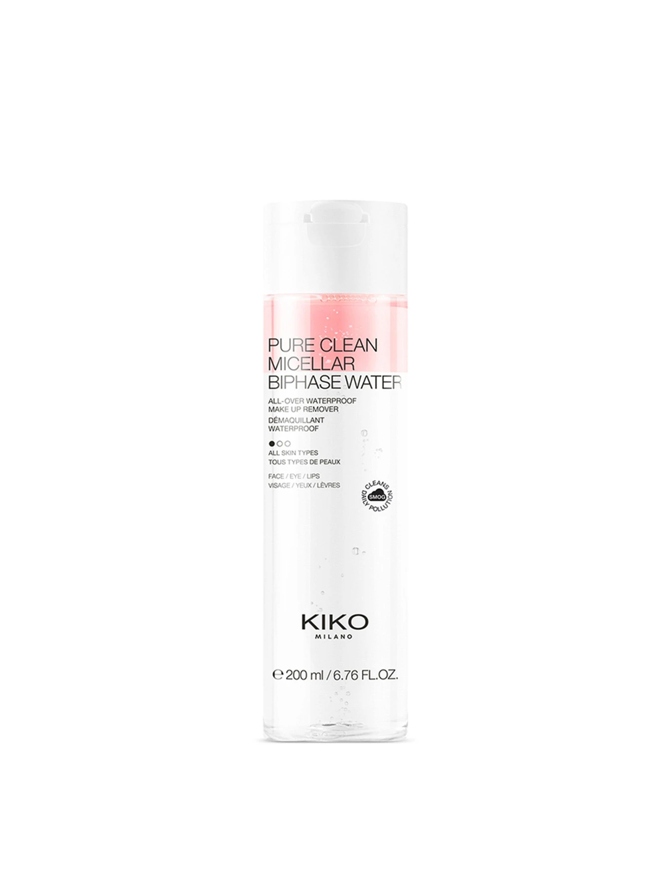 Двухфазная мицеллярная вода Pure Clean Micellar Biphase Water KIKO MILANO модель KS180302021003A Фото