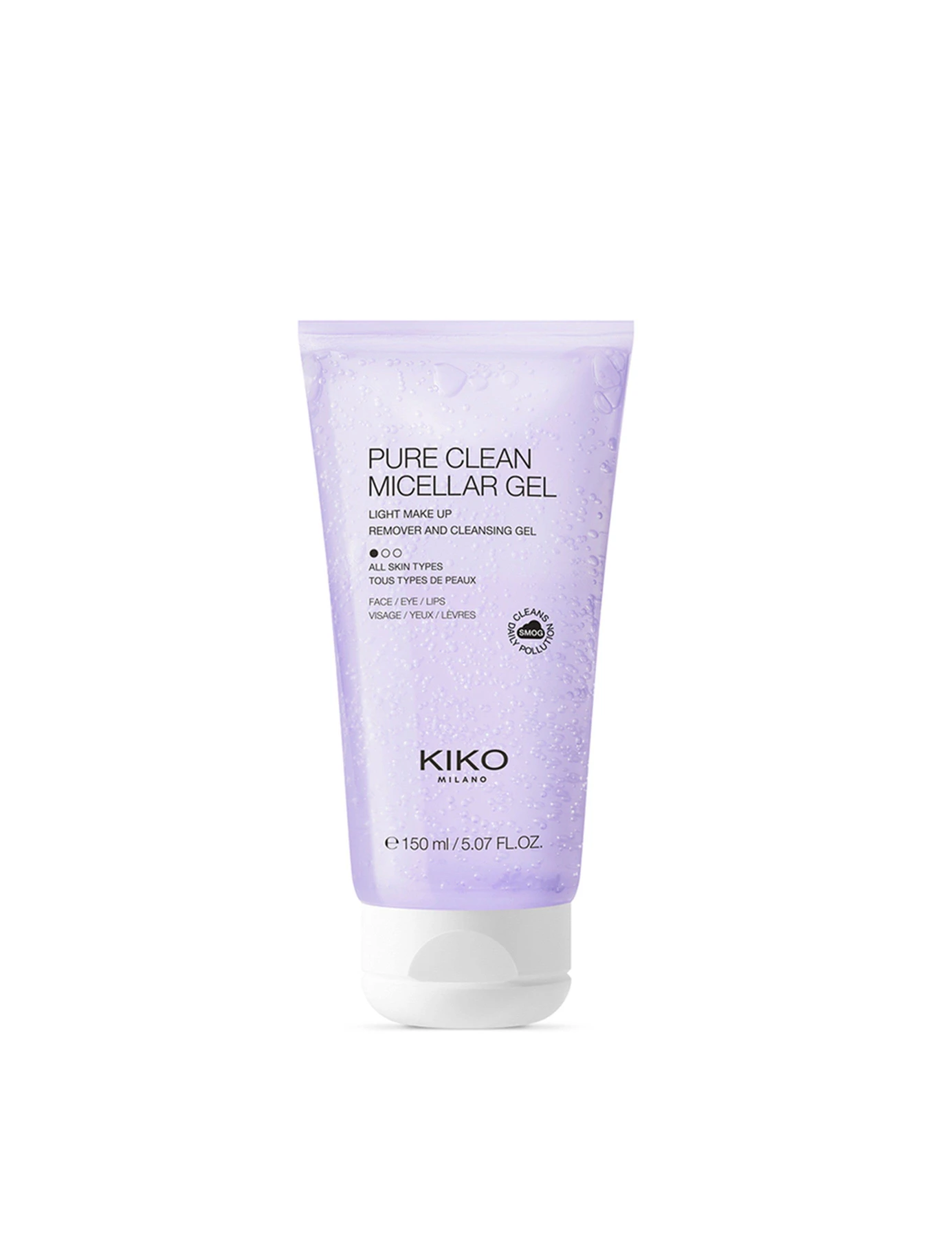 Мицеллярный гель Pure Clean Micellar Gel Light Make Up Remover And Cleansing Gel KIKO MILANO модель KS180302023001A Фото