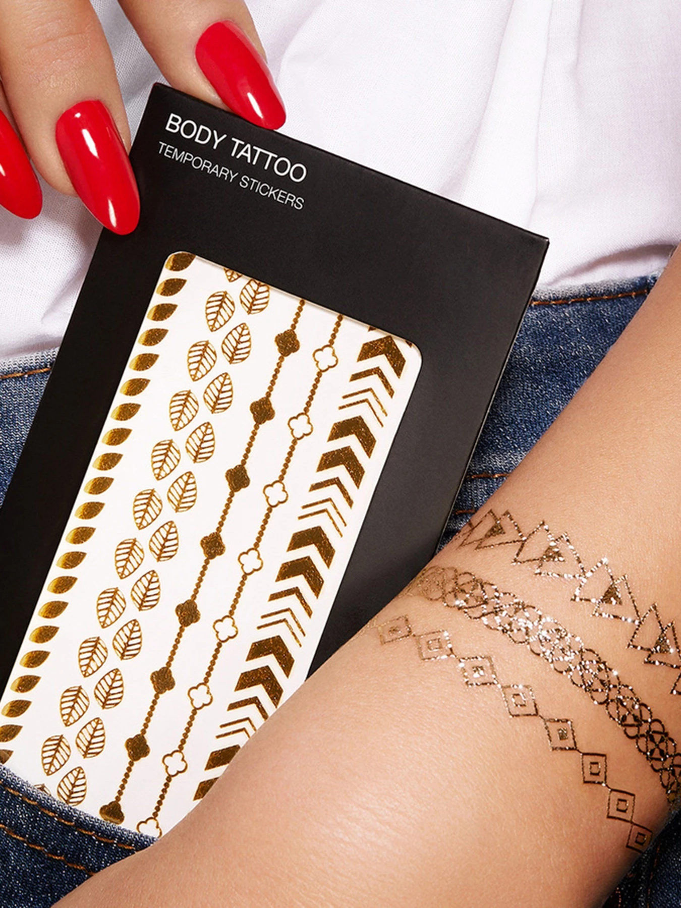 Временные тату для тела Body Tattoo Temporary Stickers KIKO MILANO модель KM000000156001B Фото