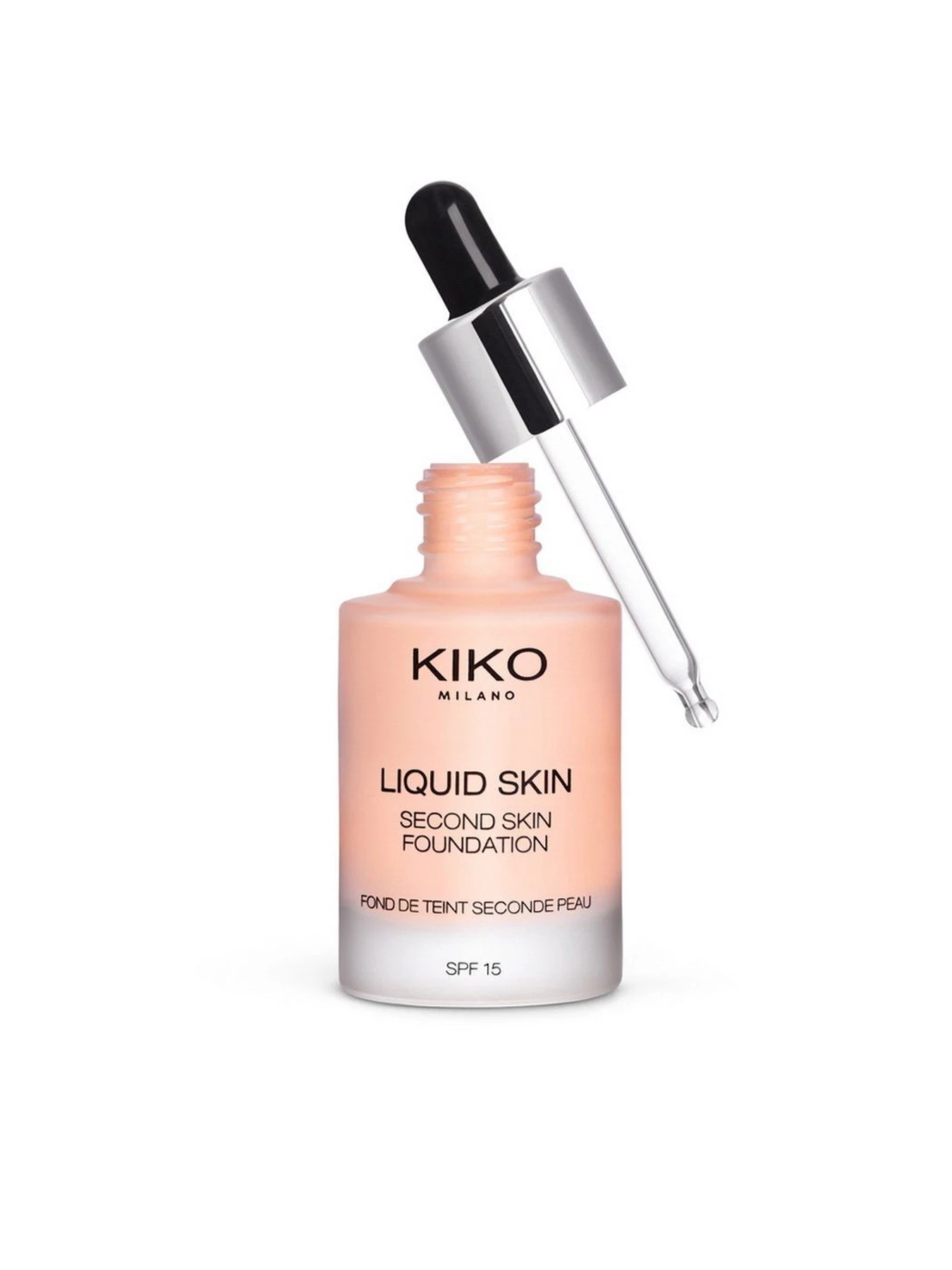 Тональная основа SPF 15 Liquid Skin Second Skin Foundation KIKO MILANO модель KM0010111100244 Тональная основа SPF 15 Liquid Skin Second Skin Foundation KIKO MILANO модель KM0010111100244 Фото
