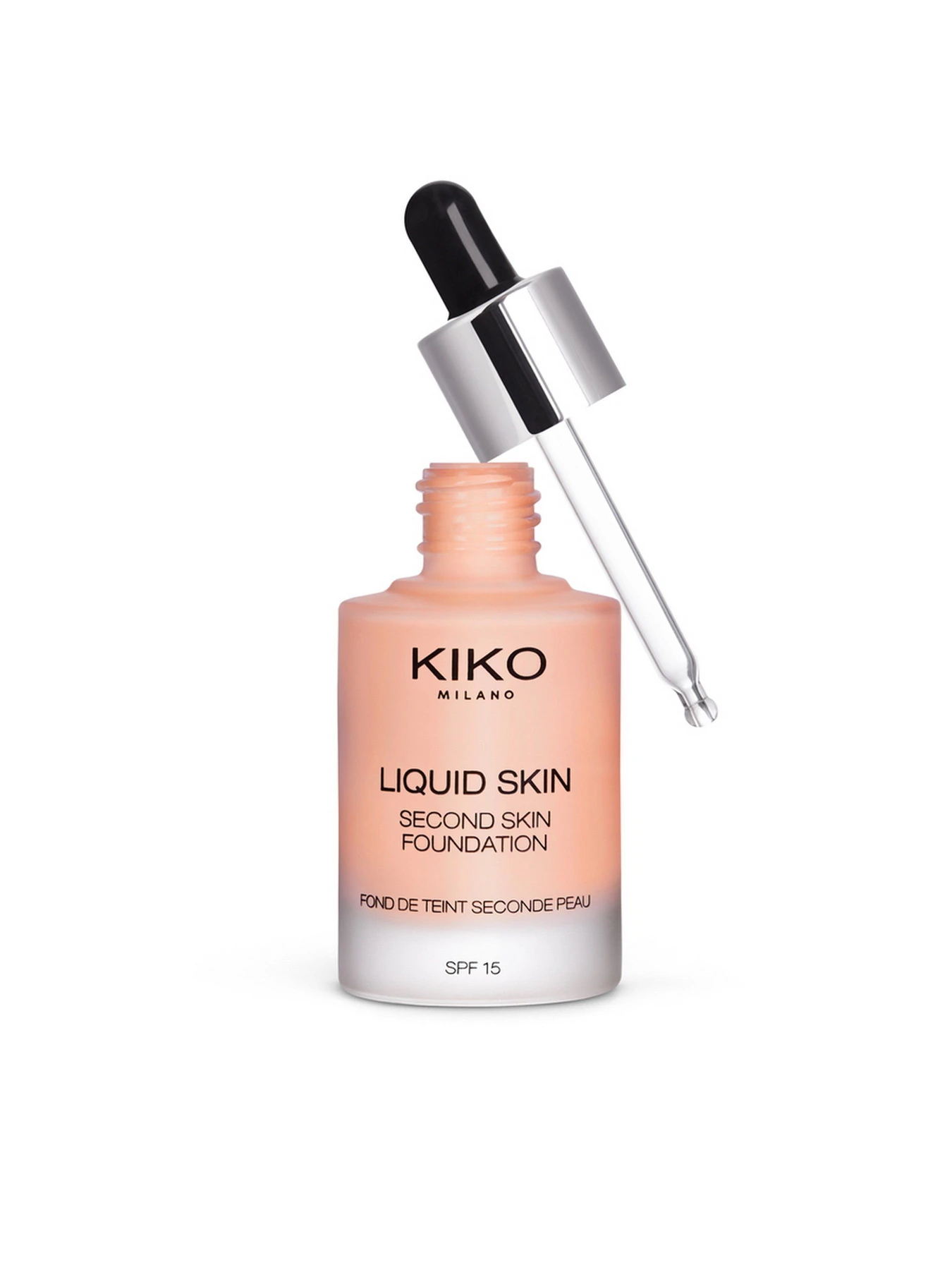Тональная основа SPF 15 Liquid Skin Second Skin Foundation KIKO MILANO модель KM0010111100344 Фото