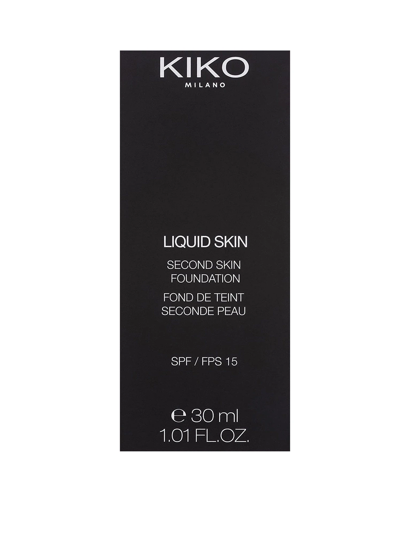 Тональная основа SPF 15 Liquid Skin Second Skin Foundation KIKO MILANO модель KM0010111100544 Фото