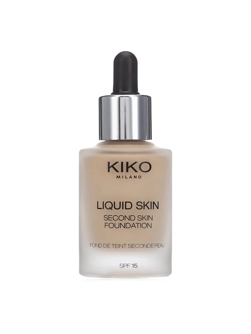 Тональная основа SPF 15 Liquid Skin Second Skin Foundation KIKO MILANO модель KM0010111100544 Фото