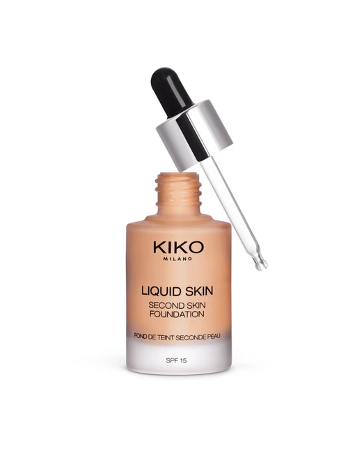 Тональная основа SPF 15 Liquid Skin Second Skin Foundation KIKO MILANO модель KM0010111100744 Фото