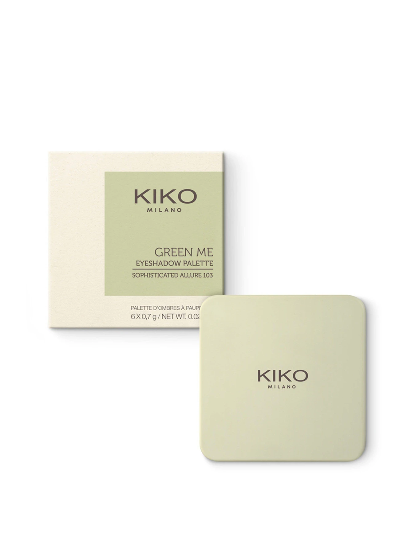 Палетка теней GREEN ME KIKO MILANO модель KM000000060103B Палетка теней GREEN ME KIKO MILANO модель KM000000060103B Фото
