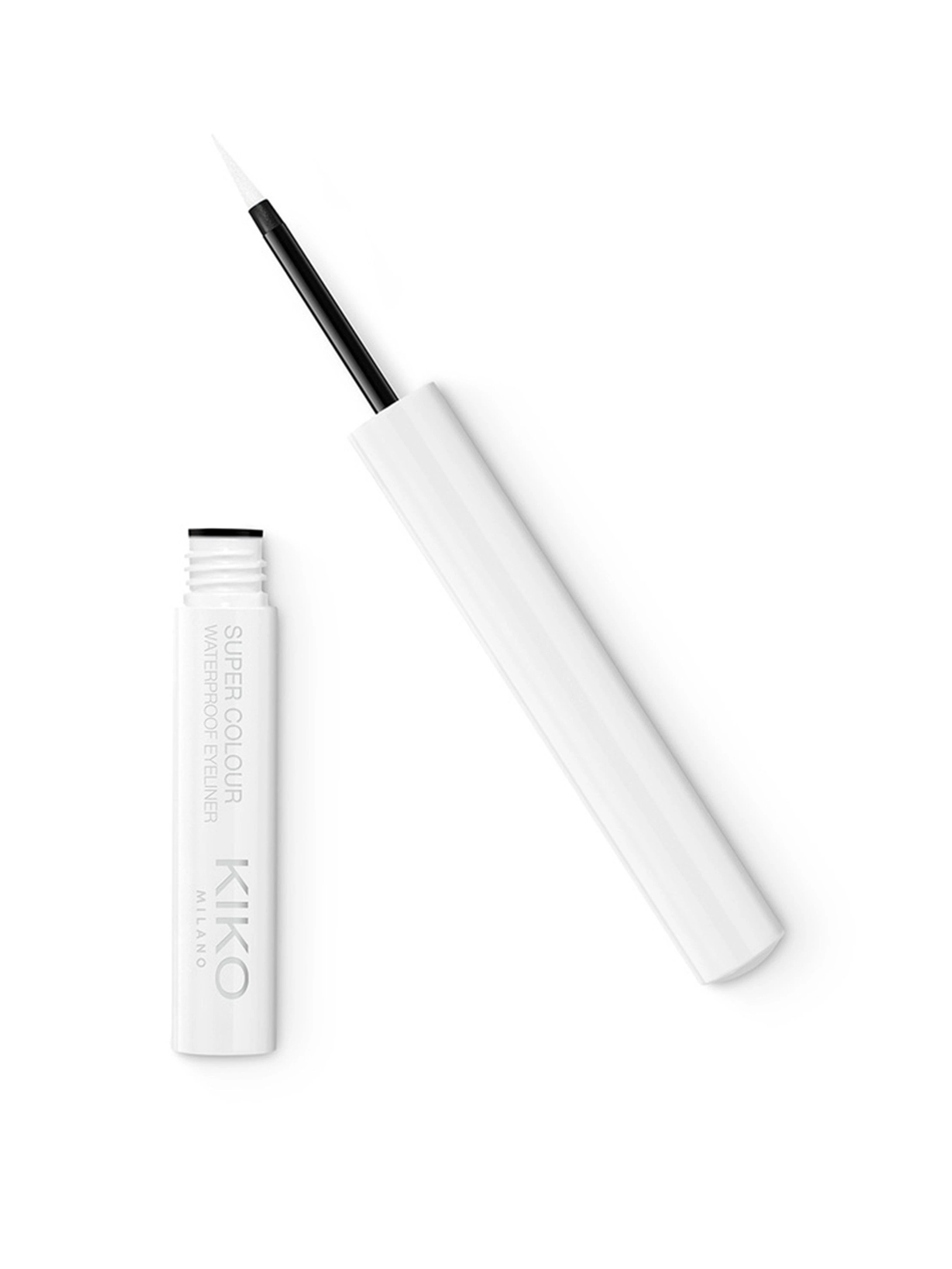 Водостійкий лайнер для очей KIKO MILANO Super Colour Waterproof Eyeliner, відтінок 01 White