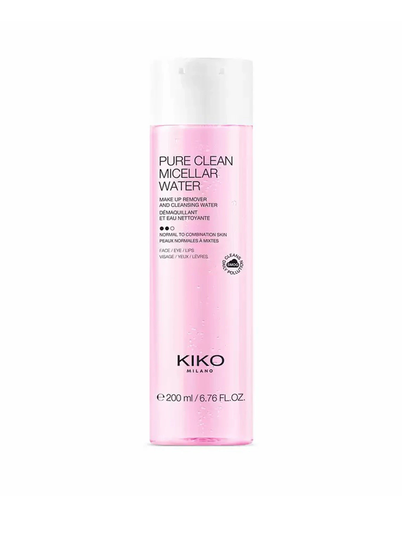 Мицеллярная вода Pure Clean Micellar Water Normal To Combination Skin KIKO MILANO модель KS180302024001A Фото
