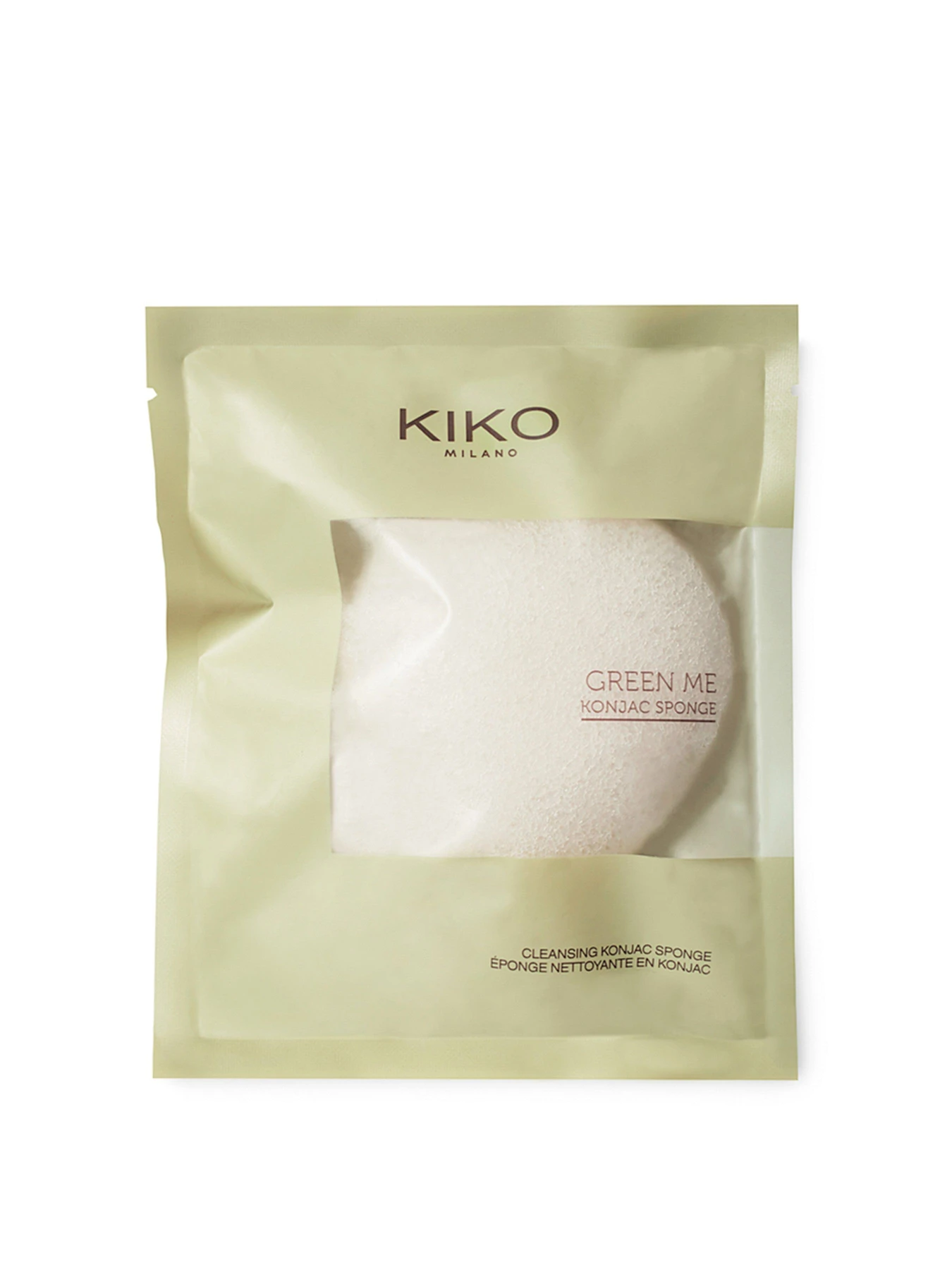 Спонж конняку GREEN ME KIKO MILANO модель KA120203006001A Спонж конняку GREEN ME KIKO MILANO модель KA120203006001A Фото