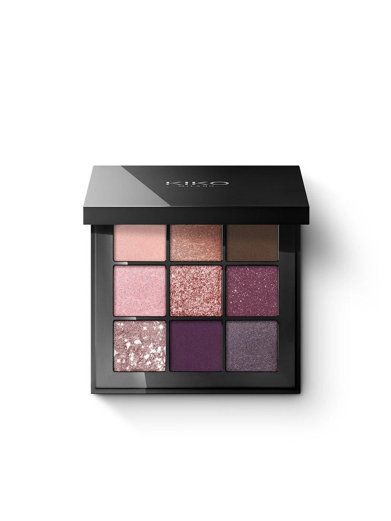 Палетка теней Glamour Multi Finish Eyeshadow Palette KIKO MILANO модель KM000000200004B Палетка теней Glamour Multi Finish Eyeshadow Palette KIKO MILANO модель KM000000200004B Фото