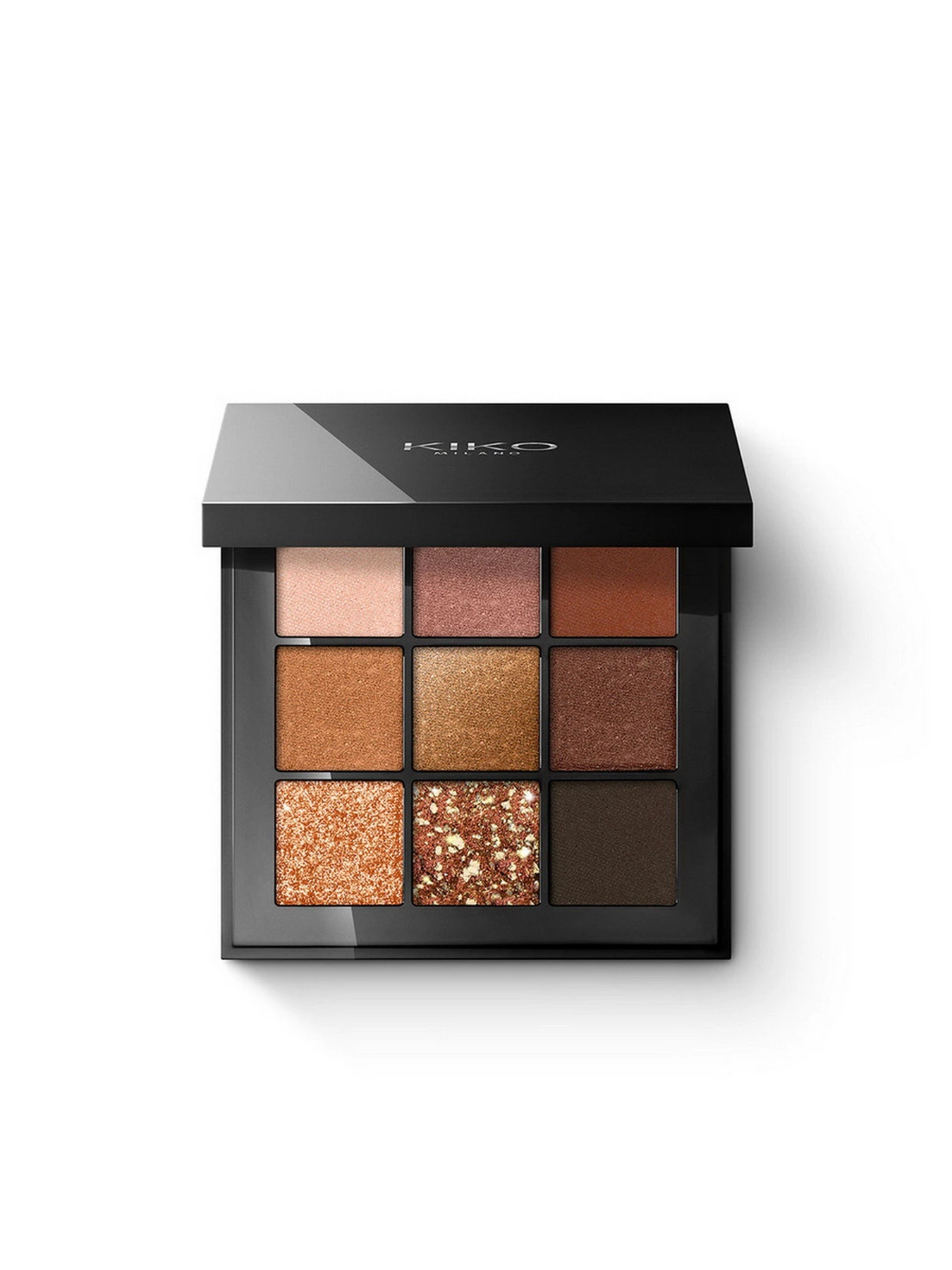 Палетка теней Glamour Multi Finish Eyeshadow Palette KIKO MILANO модель KM000000200002B Палетка теней Glamour Multi Finish Eyeshadow Palette KIKO MILANO модель KM000000200002B Фото