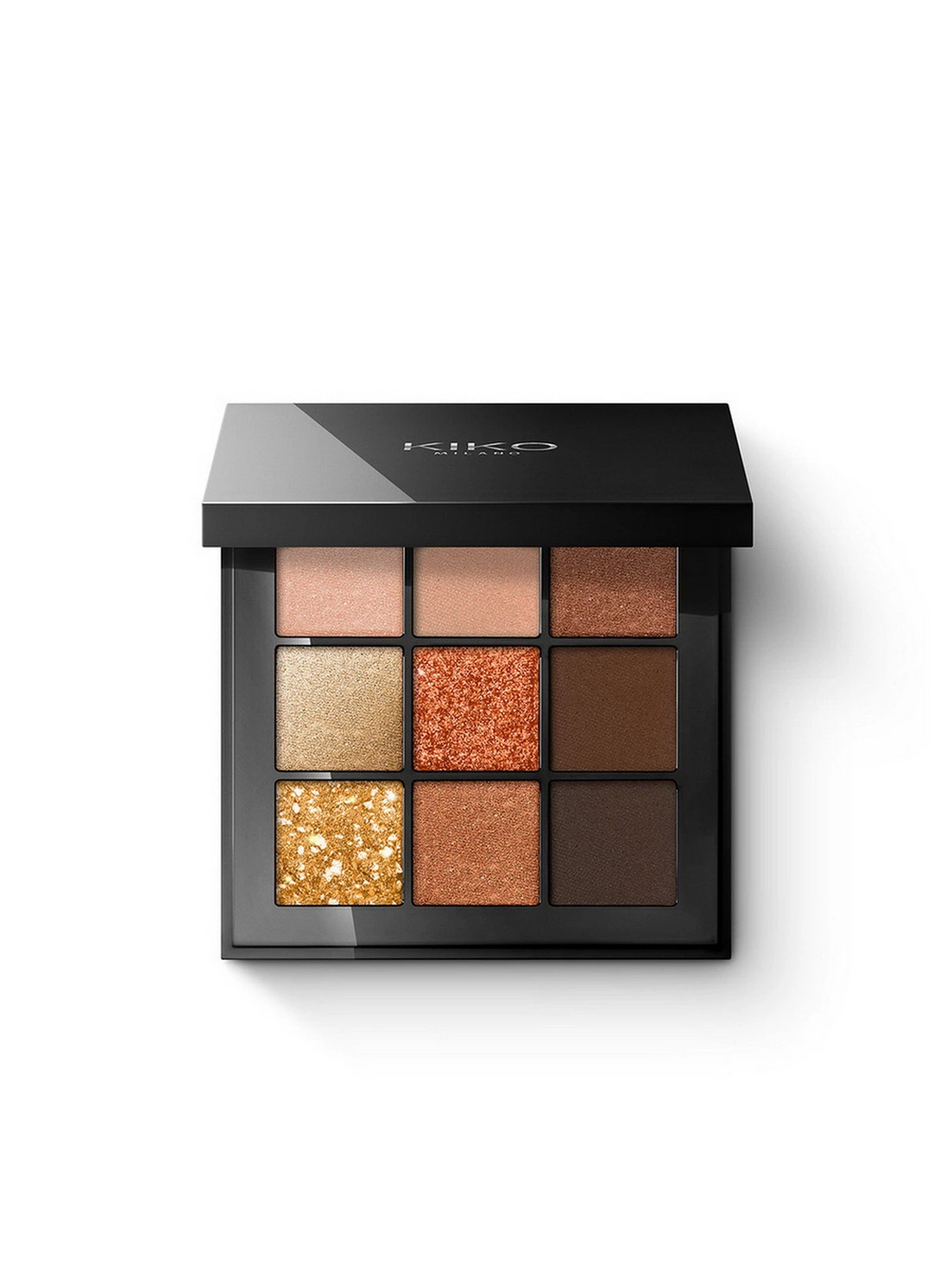 Палетка теней Glamour Multi Finish Eyeshadow Palette KIKO MILANO модель KM000000200001B Палетка теней Glamour Multi Finish Eyeshadow Palette KIKO MILANO модель KM000000200001B Фото