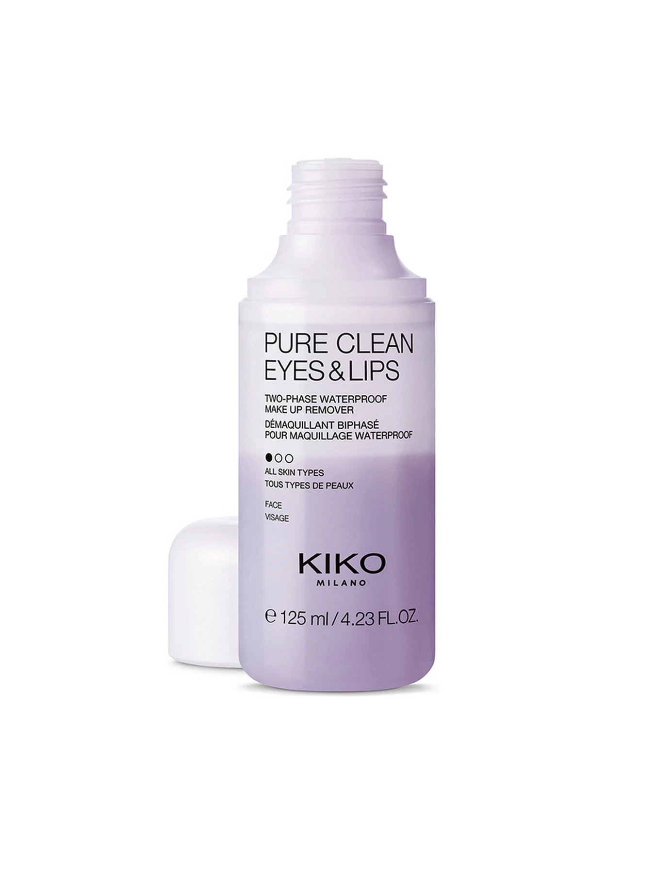 Двухфазный ремувер для макияжа Pure Clean Eyes & Lips Two-Phase Waterproof Make Up Remover KIKO MILANO модель KS000000113001B Двухфазный ремувер для макияжа Pure Clean Eyes & Lips Two-Phase Waterproof Make Up Remover KIKO MILANO модель KS000000113001B Фото