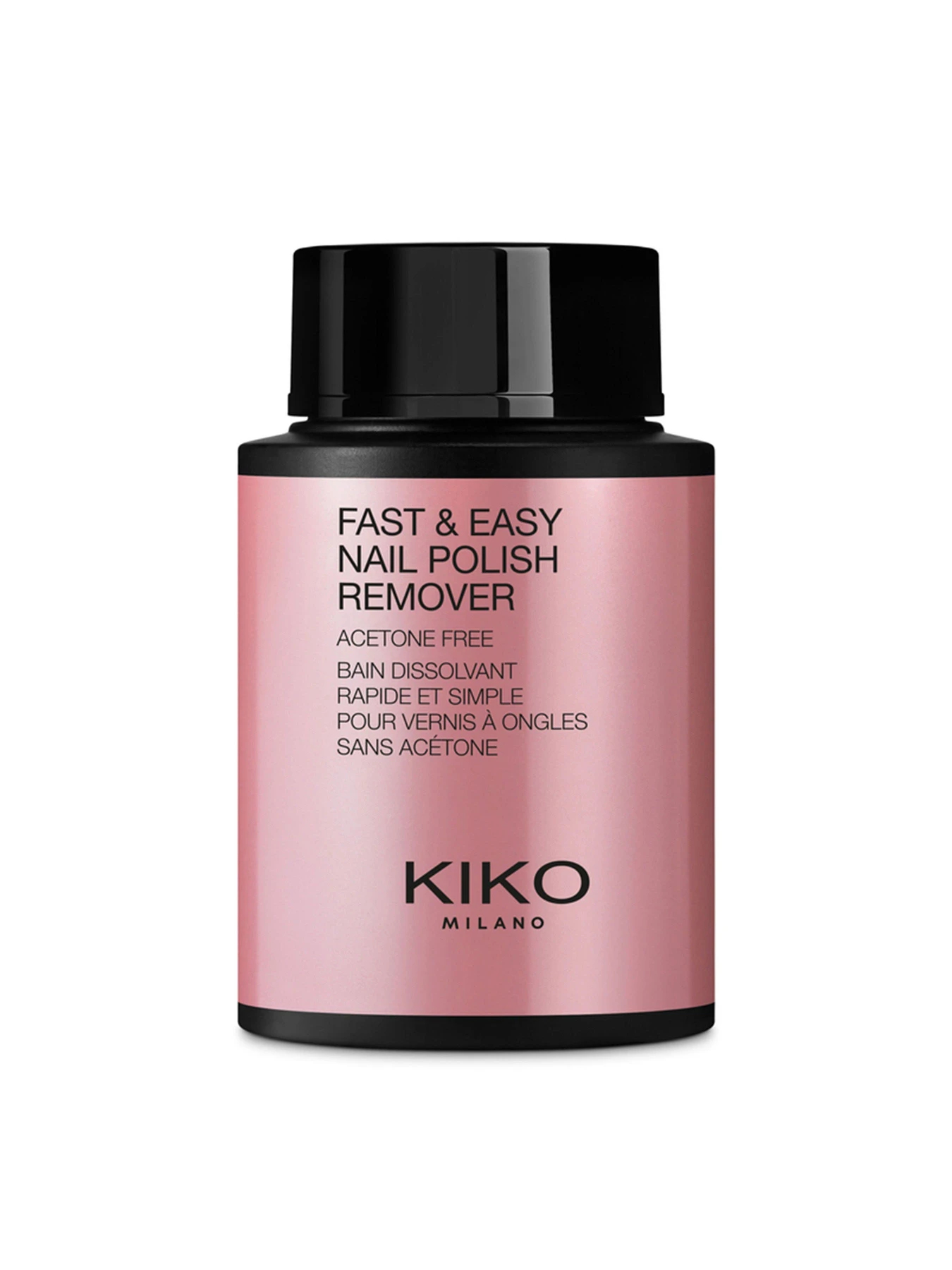 Засіб для зняття лаку Fast&Easy Nail Polish Remover Acetone Free KIKO MILANO модель KM000000330002B Фото