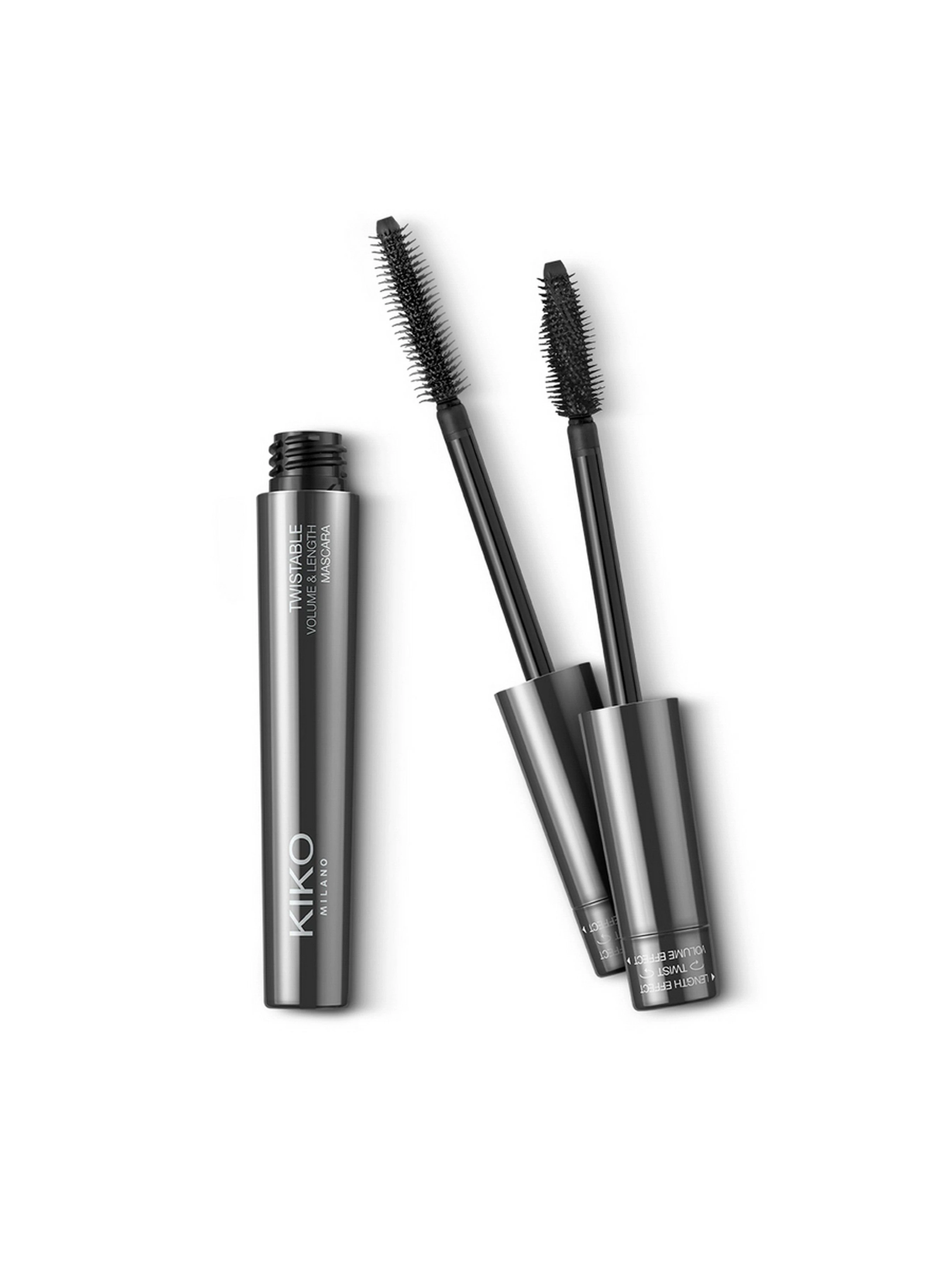 Туш для вій KIKO MILANO Twistable Volume & Length Mascara, відтінок Black