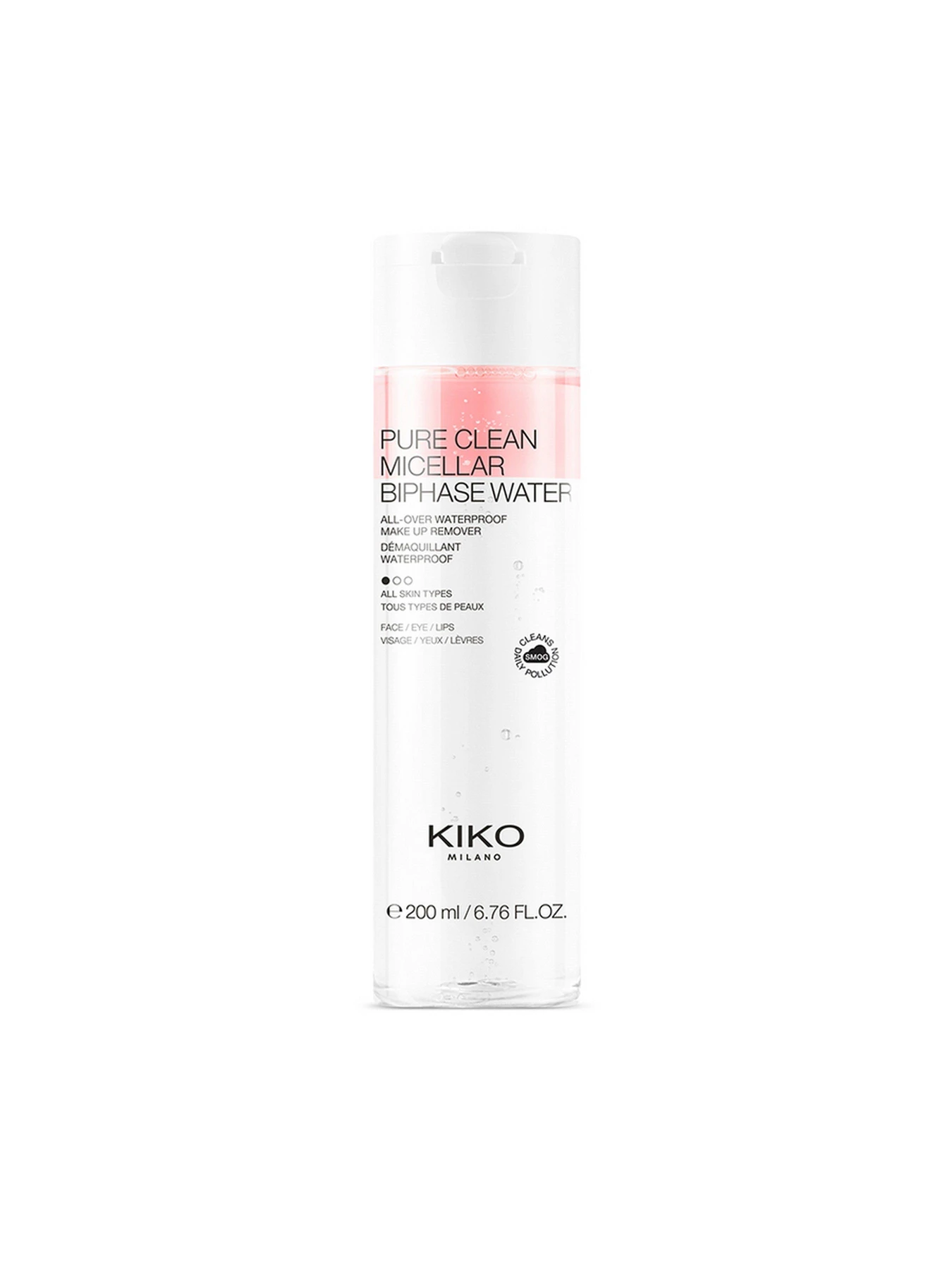 Двухфазная мицеллярная вода Pure Clean Micellar Biphase Water KIKO MILANO модель KS000000155001B Двухфазная мицеллярная вода Pure Clean Micellar Biphase Water KIKO MILANO модель KS000000155001B Фото
