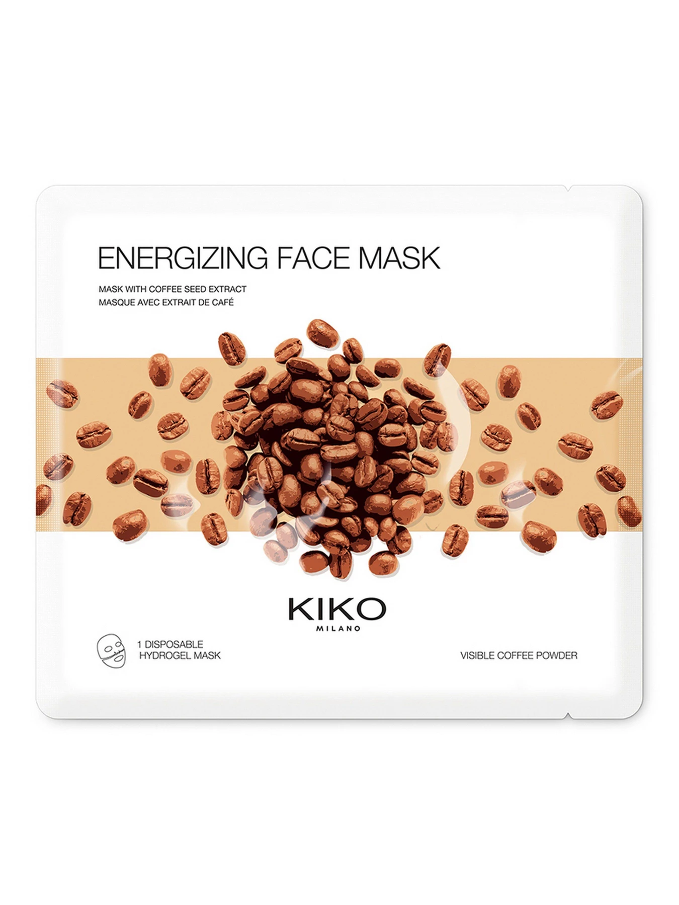 Тонізуюча маска для обличчя Energizing Face Mask With Coffee Seed Extract KIKO MILANO модель KS000000127001B Фото