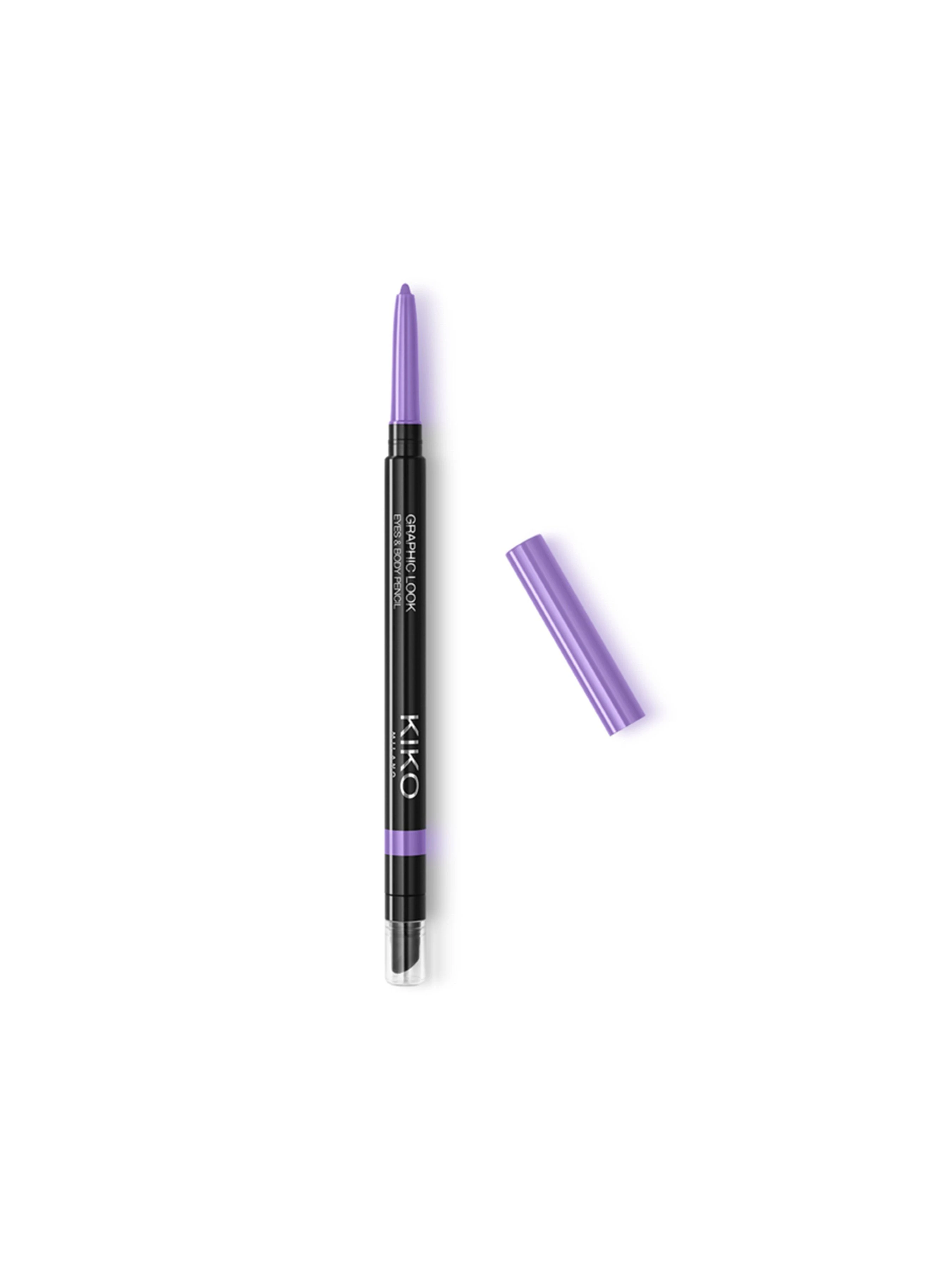 Олівець для очей & тіла KIKO MILANO Graphic Look Eyes&Body Pencil, відтінок 04 Purple
