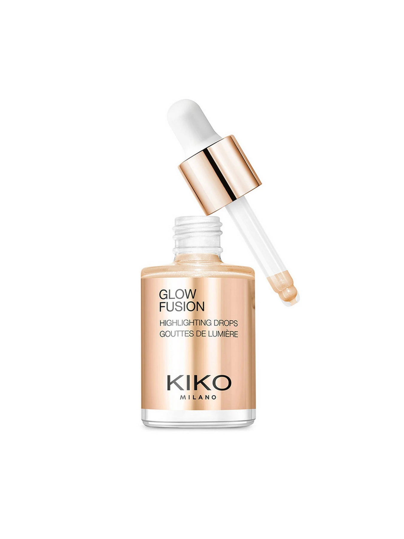 Рідкий хайлайтер Glow Fusion Highlighting Drops KIKO MILANO модель KM000000429003B Рідкий хайлайтер Glow Fusion Highlighting Drops KIKO MILANO модель KM000000429003B Фото