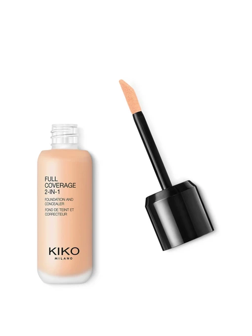 Тональна основа & консилер 2в1 Full Coverage 2-in-1 Foundation & Concealer KIKO MILANO модель KM0010111001744 Фото